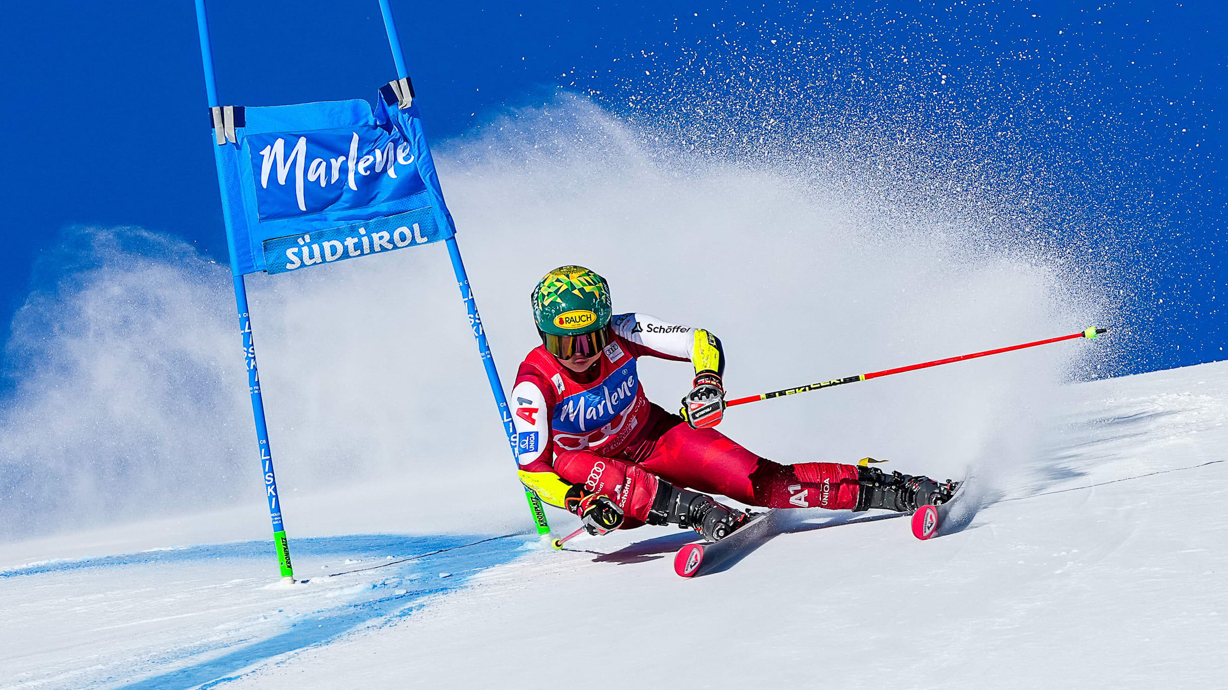 Julia Scheib takes fourth giant slalom victory of the season at