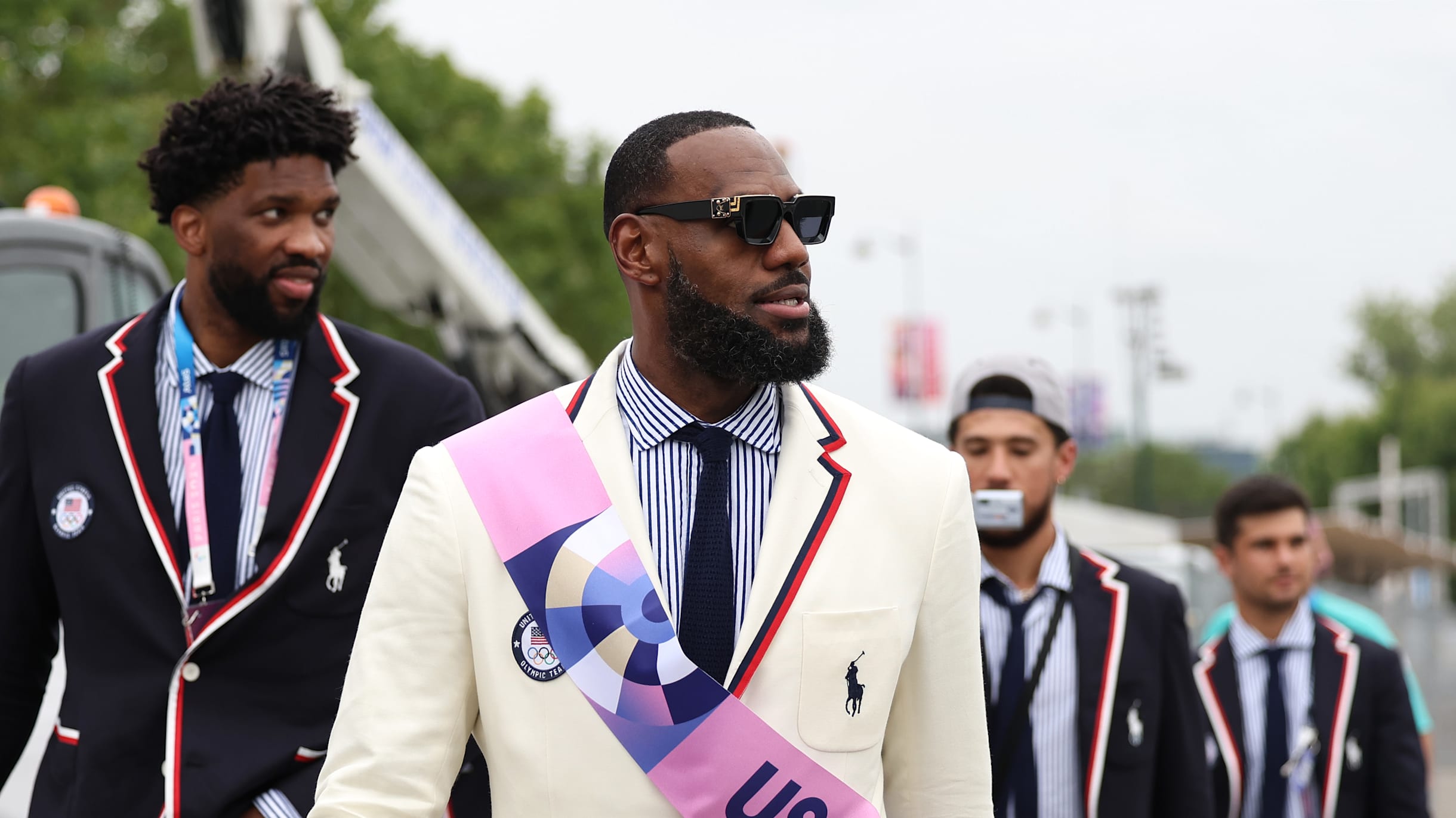 Paris 2024 Olympics: Led by LeBron James and Coco Gauff, Team USA takes  part in Opening Ceremony