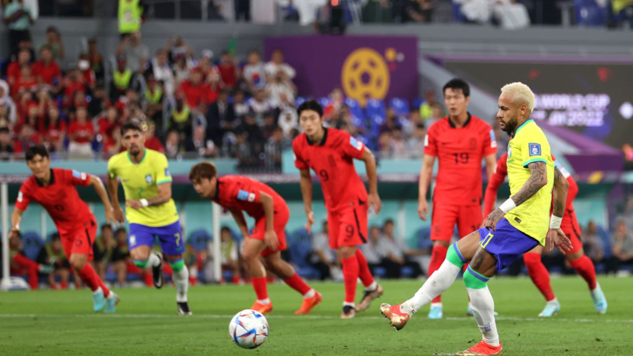 Бразилия – Республика Корея. 1/8 финала чемпионата мира: Неймар забил,  Бразилия в четвертьфинале