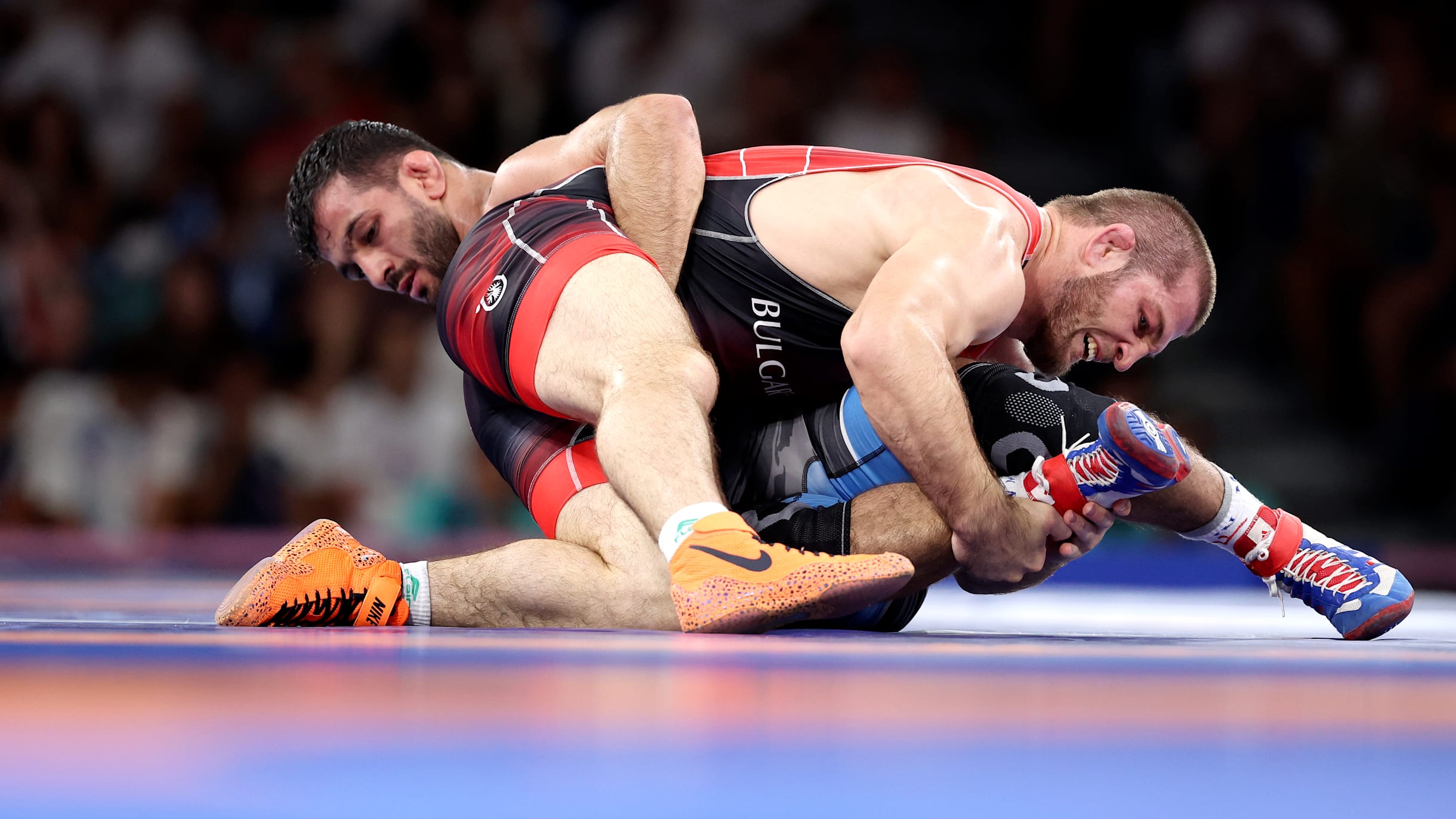Paris 2024 wrestling: All results, as Bulgaria's Magomed Ramazanov defeats two-time medallist Hassan Yazdani in men's 86kg gold