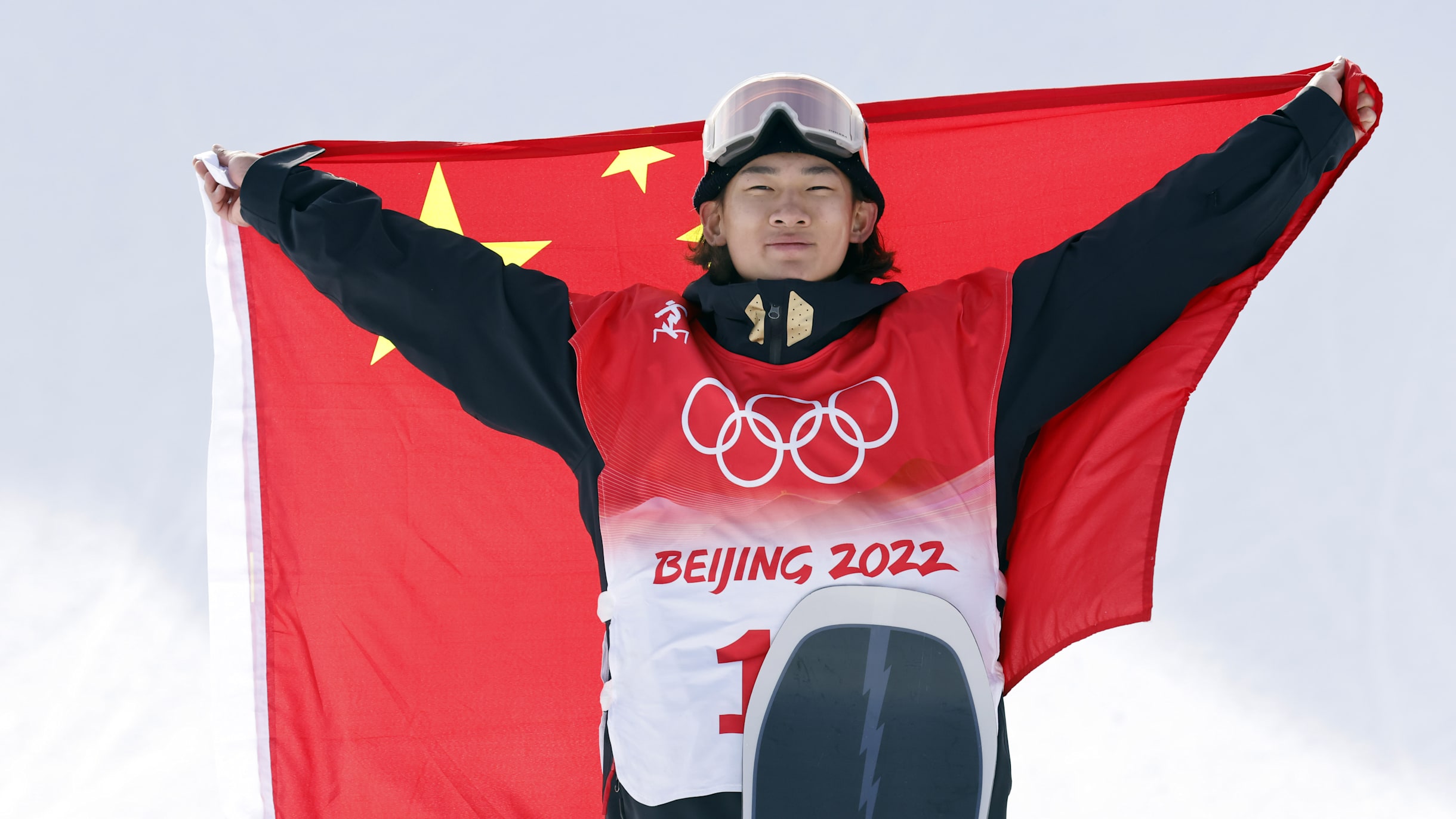 单板滑雪男子坡面障碍技巧- 苏翊鸣- 2022年北京冬奥会回顾和集锦