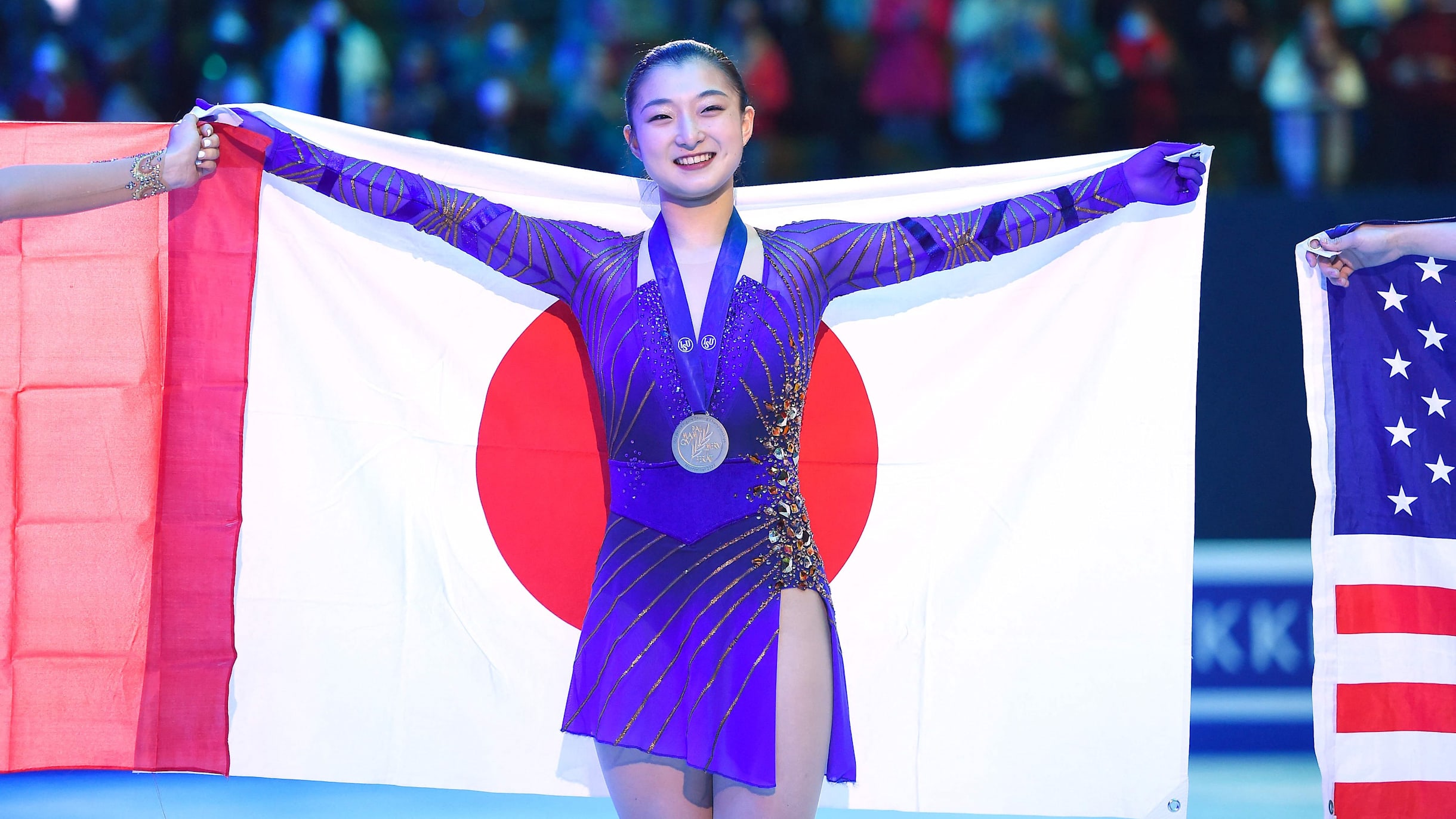 正規品 直筆サイン付き写真 坂本花織 女子フィギュアスケート