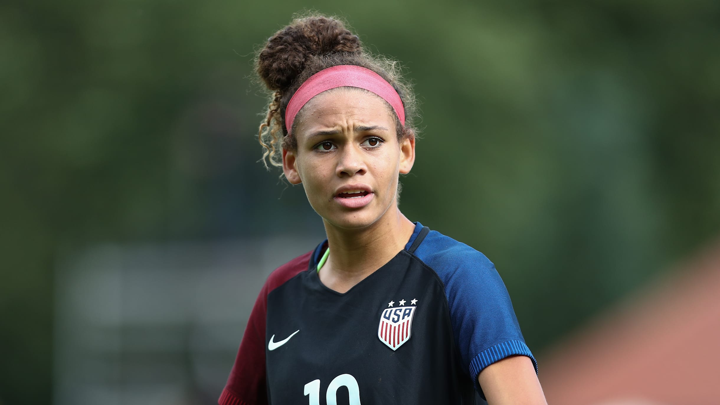 Football 2021: Trinity Rodman, NWSL Draft, daughter of NBA great Dennis  Rodman, Washington Spirit, US soccer team