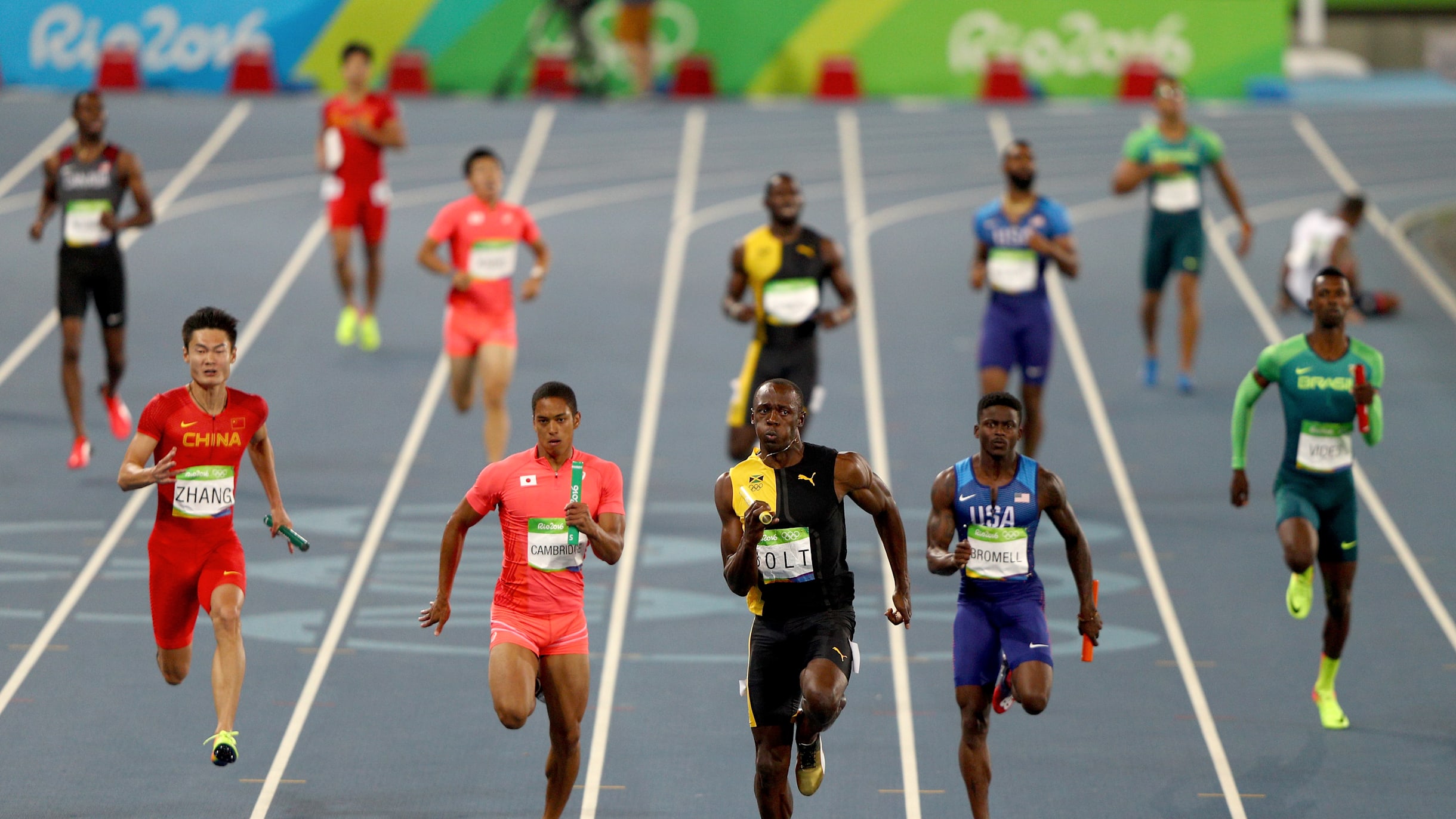 陸上日本男子4x100リレー、オリンピック&世界陸上メダル獲得の4レース 