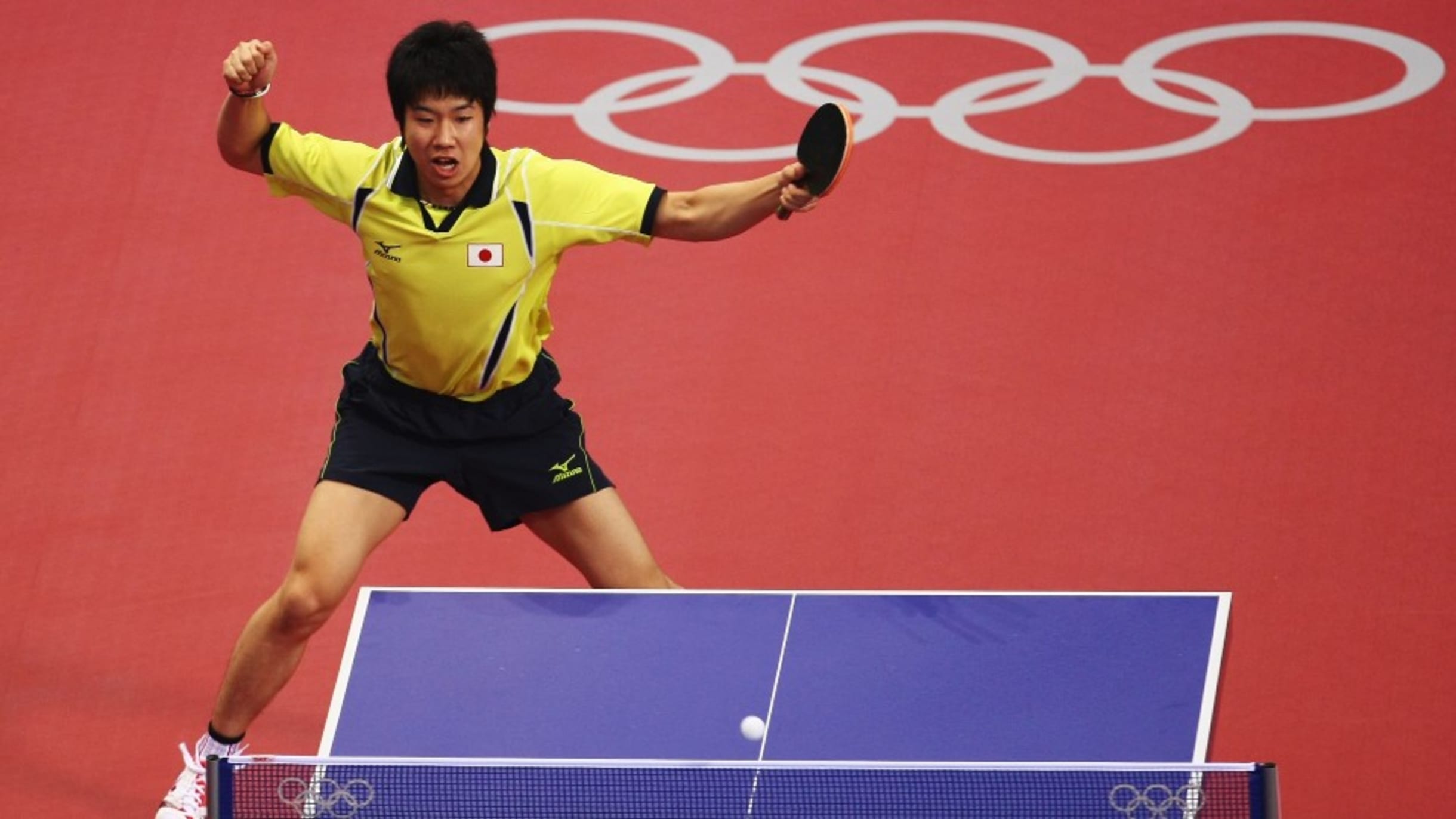 卓球 水谷隼 全日本選手権優勝モデルH25【超希少レア】 （北京から 