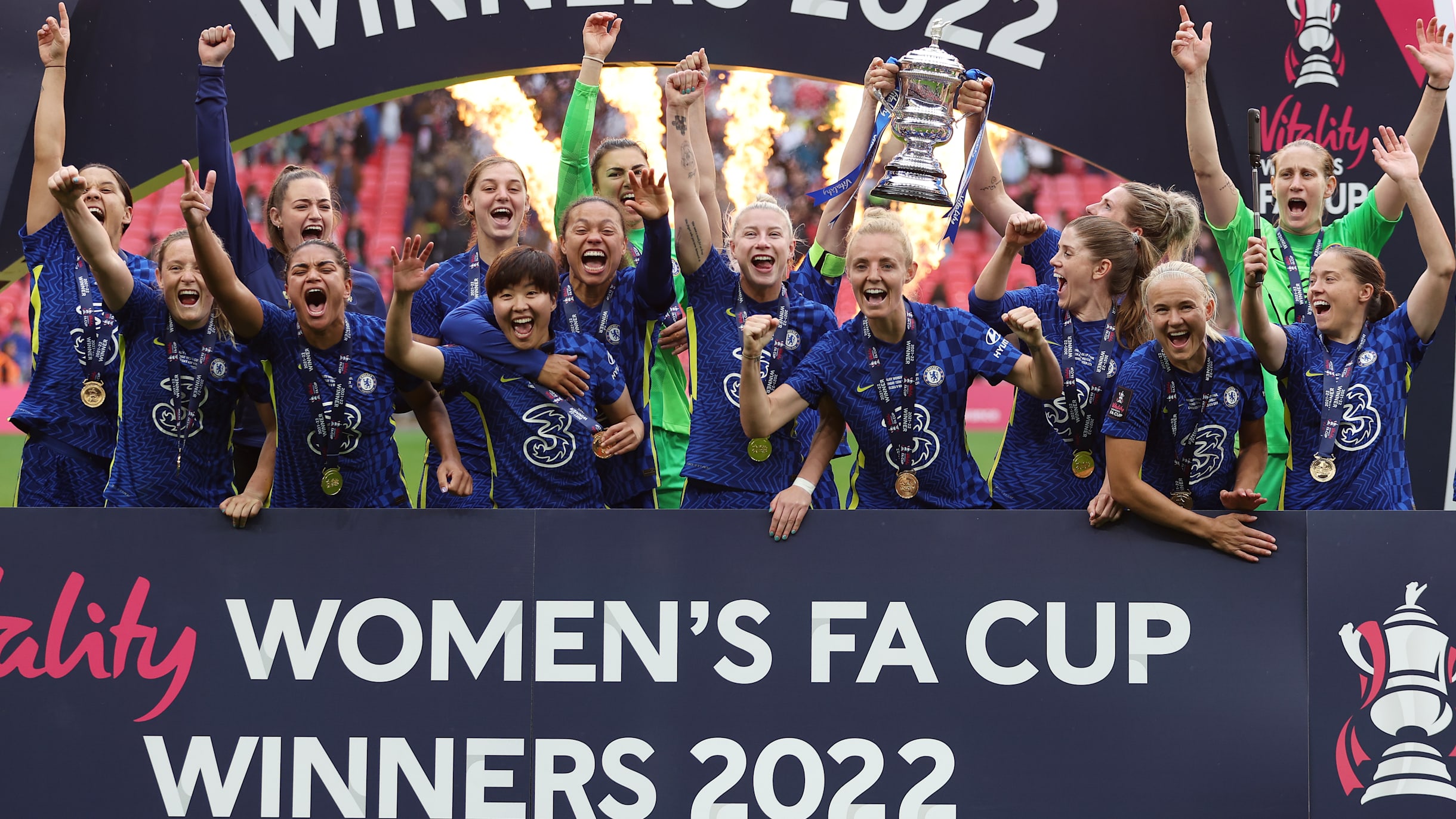 Liverpool FC Women 2, Chelsea 1 - Reds Take Out Reigning Champs