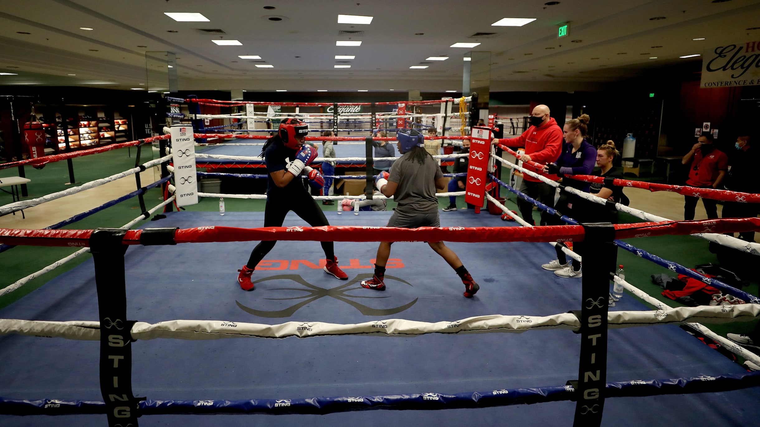 Tractor discount boxing gym