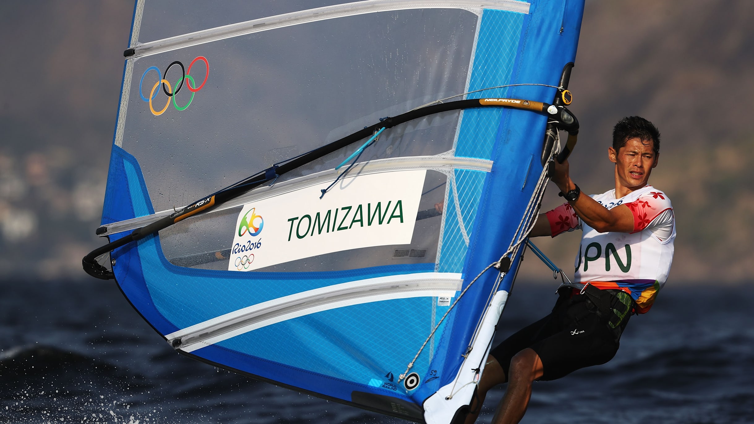 セーリング東京五輪テストイベント：富沢慎 RS：X級を総合9位で終える