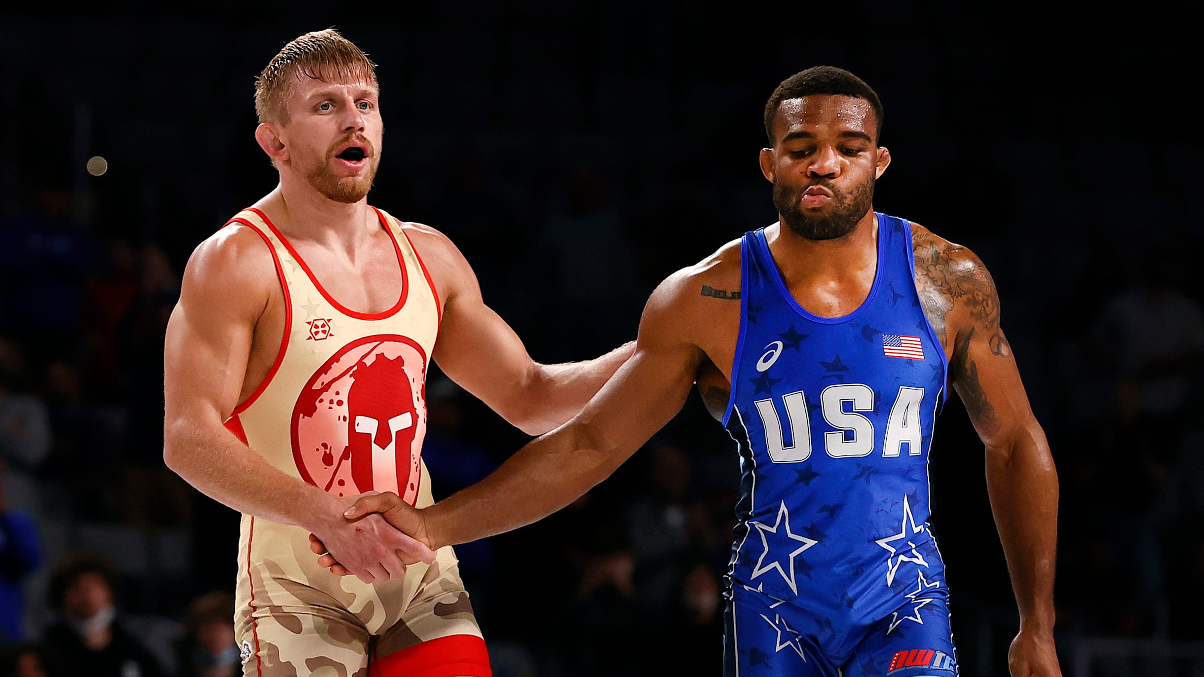 Jordan burroughs cheap wrestling singlet