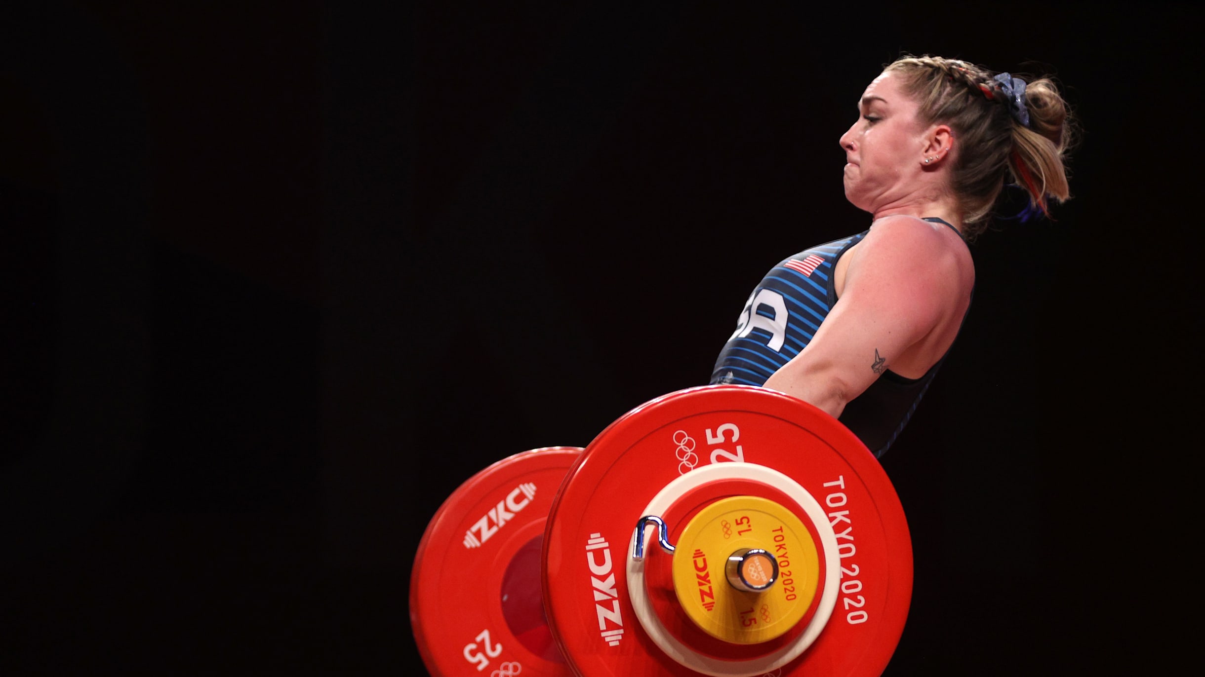USA weightlifting star Mattie Rogers