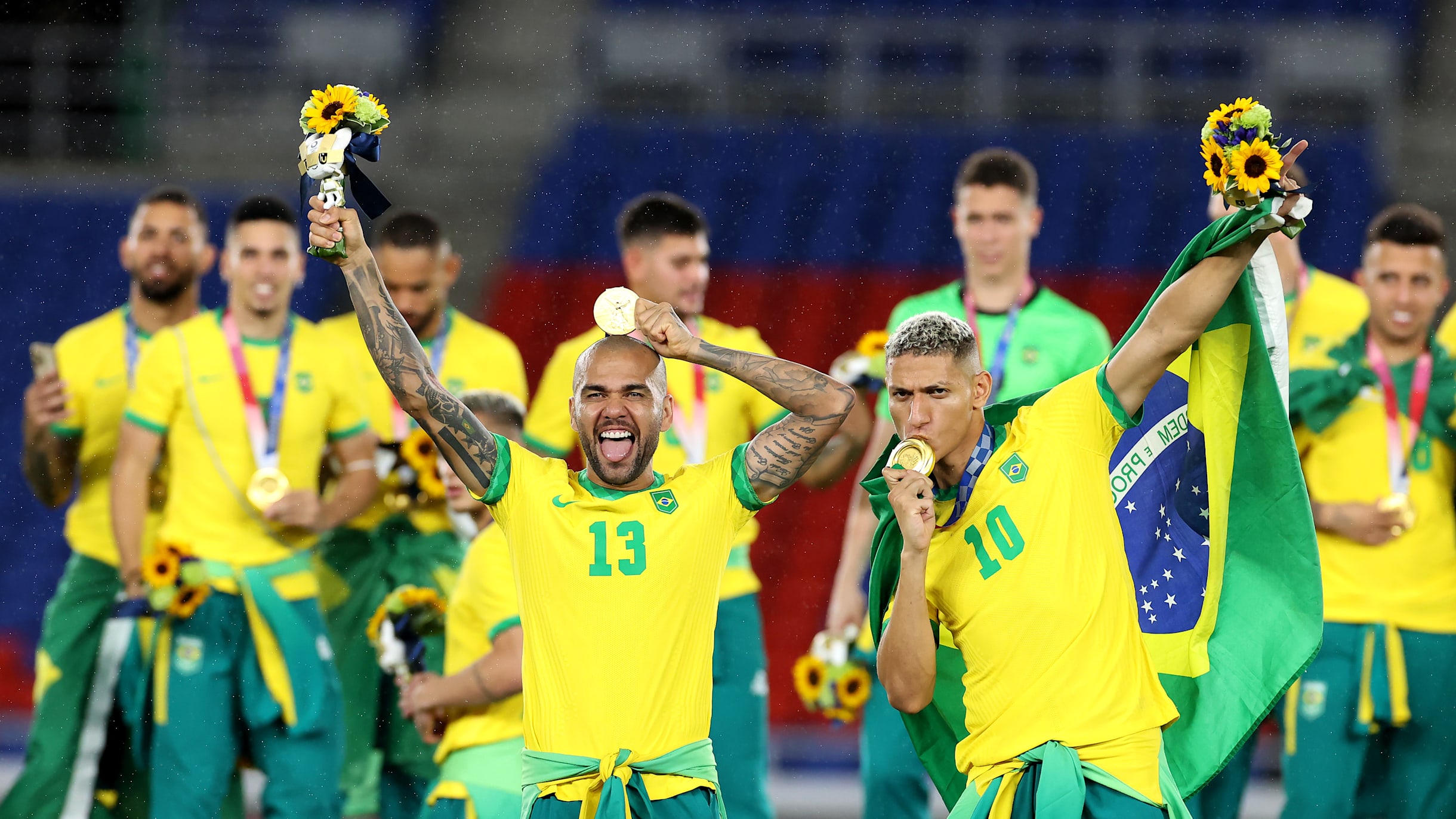 Brasil é bicampeão Olímpico no torneio masculino de futebol