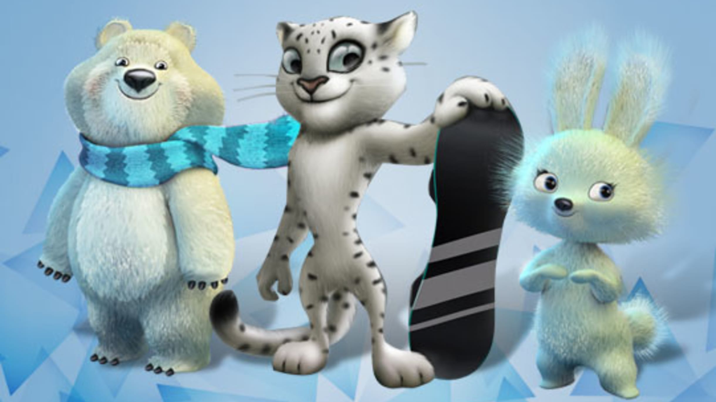 Mascotes de Sochi 2014