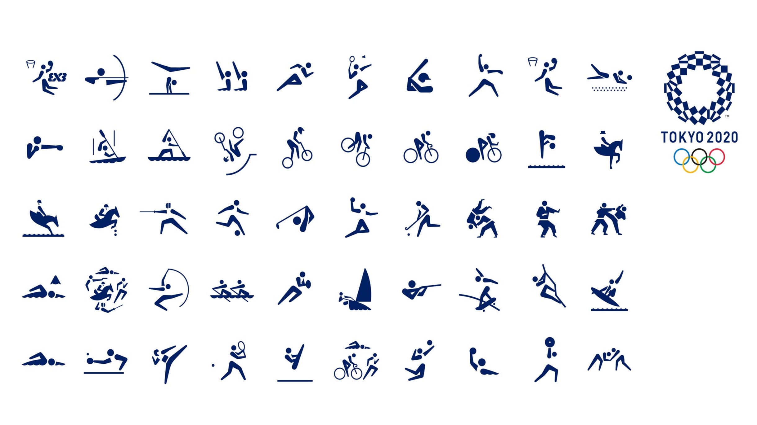 Tokyo 2020 unveils Games pictograms - Olympic News