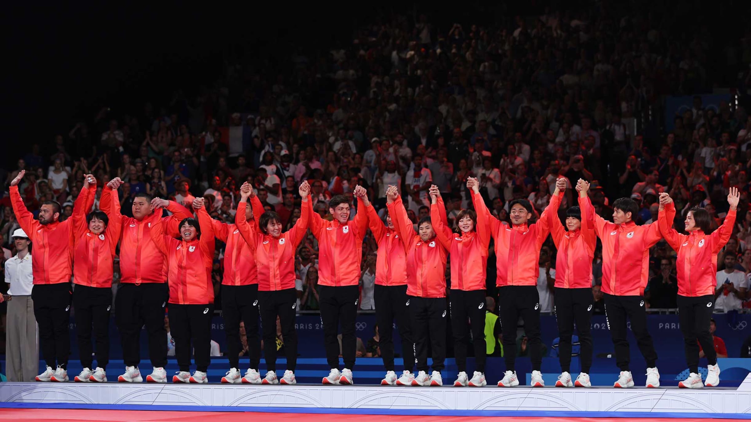 PARIS五輪 2024 柔道　キーホルダー パリ 2024 オリンピック キーリング - フランス製 - グリーン