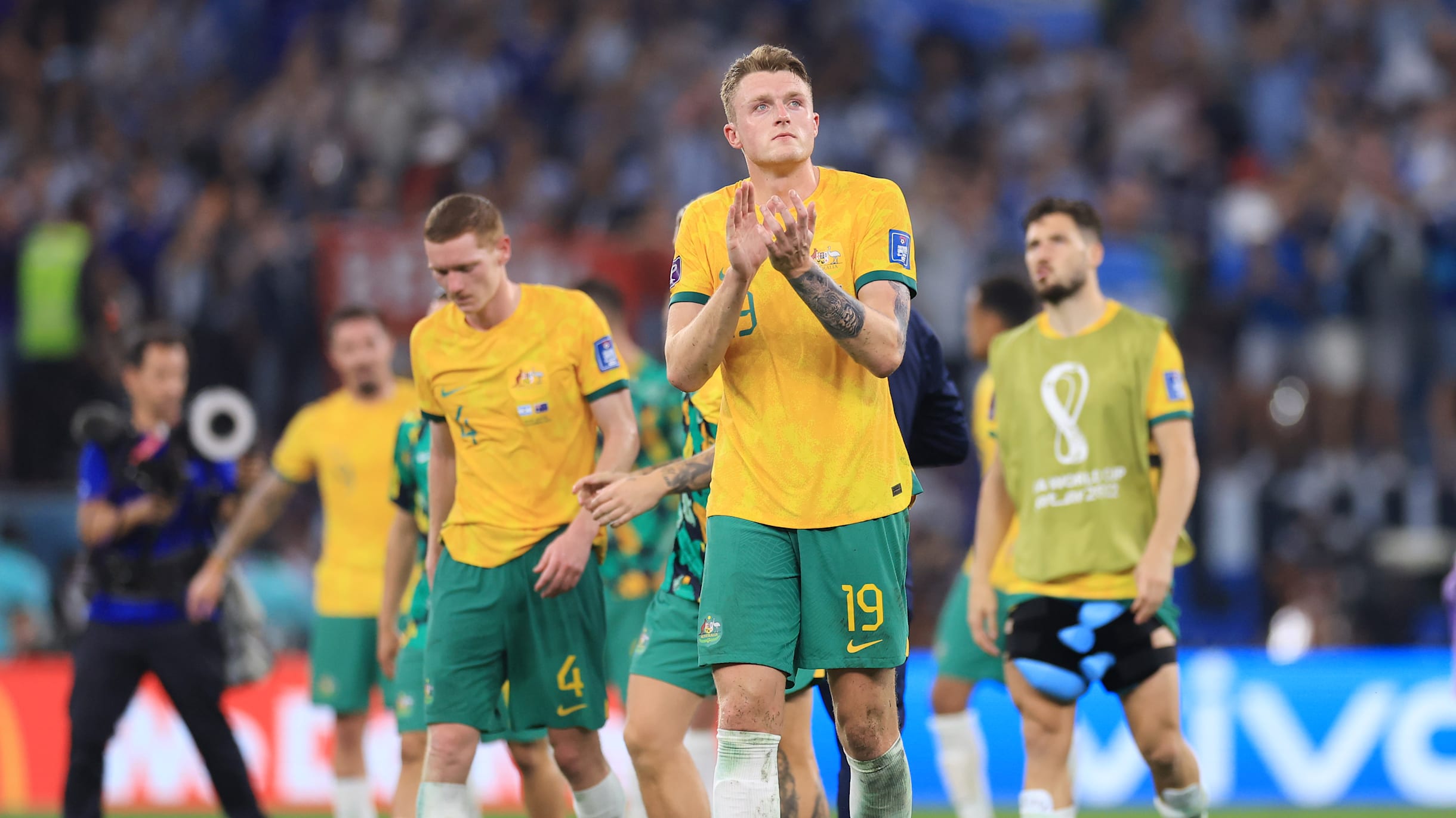 Maillot Australie Socceroos 2019 - Nike - Taille M - État Correct (8/10) Avec Petites Taches