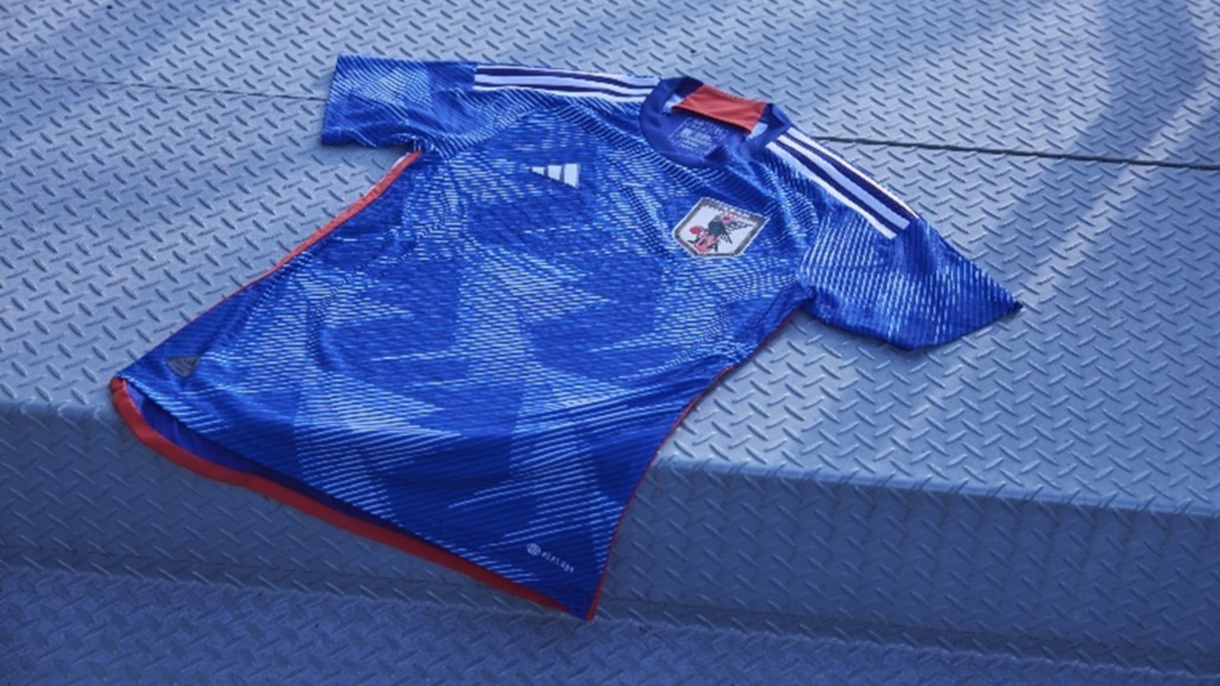 サッカー】カタールW杯などで着用する日本代表新ユニフォームが発表