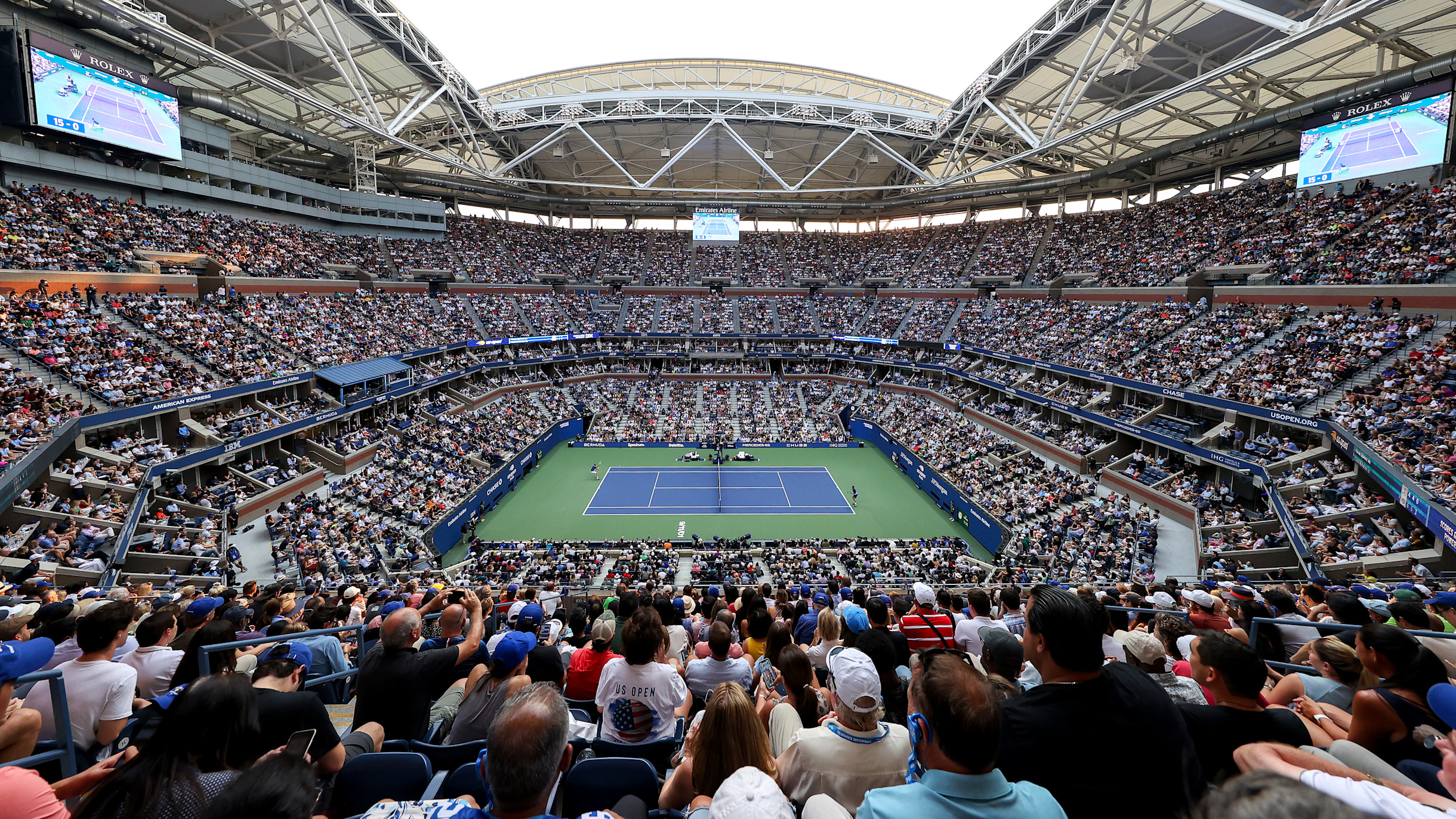 The first time a US Open final ended in a tiebreak - Tennis Majors