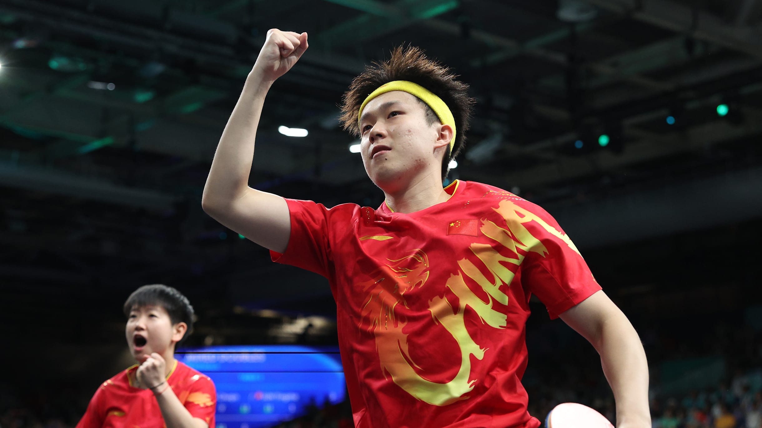 2024年巴黎奥运会乒乓球混双决赛：“莎头”力克最大黑马朝鲜，中国拿下首枚混双金牌