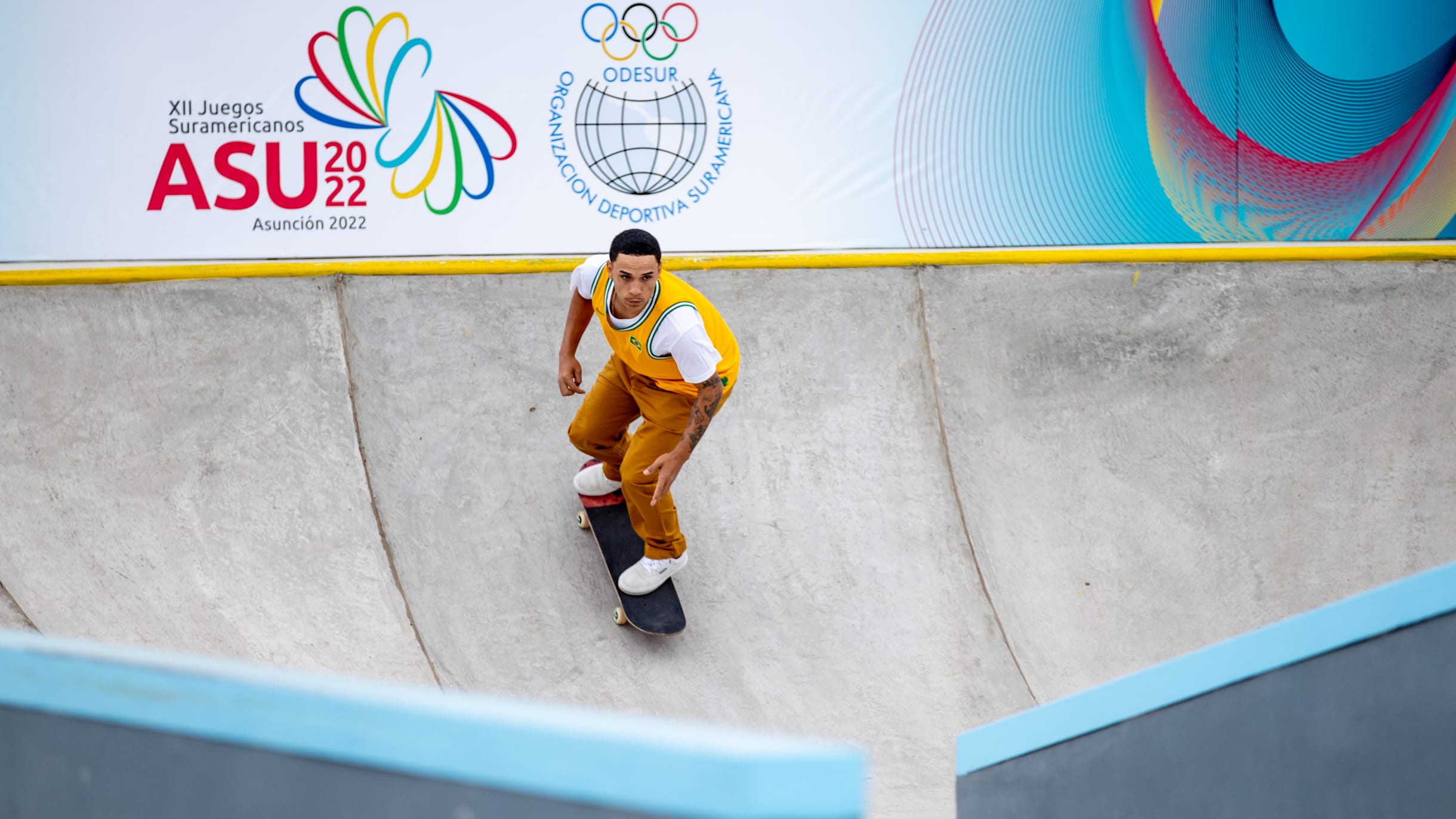 Skate brasileiro estreia em 1º dia de Jogos Sul-Americanos de Assunção  - Folha PE