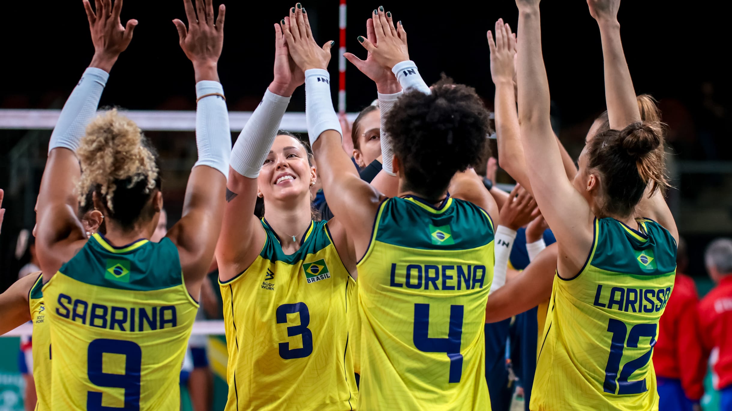 Seleção brasileira de vôlei feminino bate Porto Rico em Taiwan