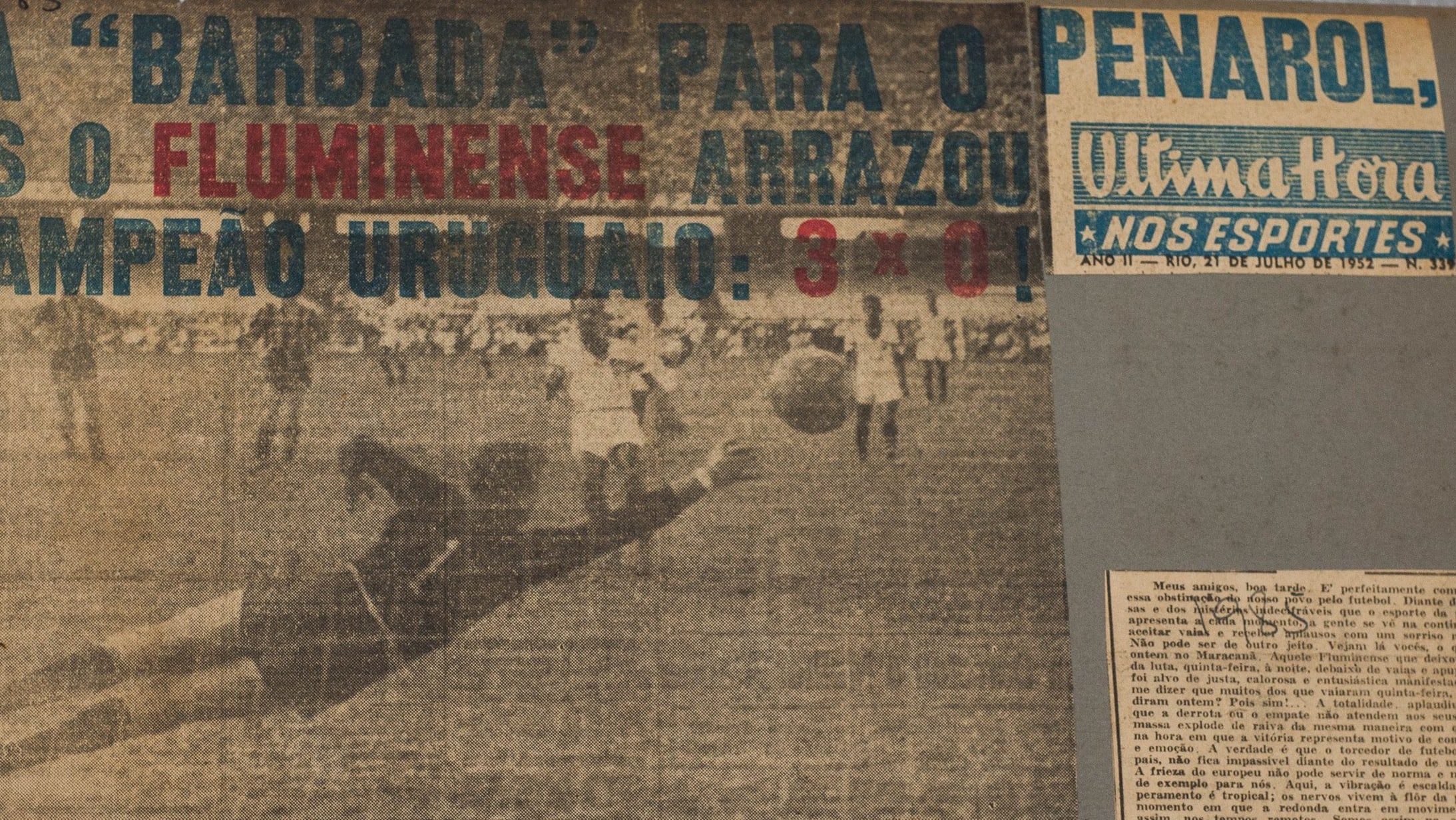 Fluminense celebra os 70 anos da conquista invicta da Copa Rio de 1952 -  Lance!