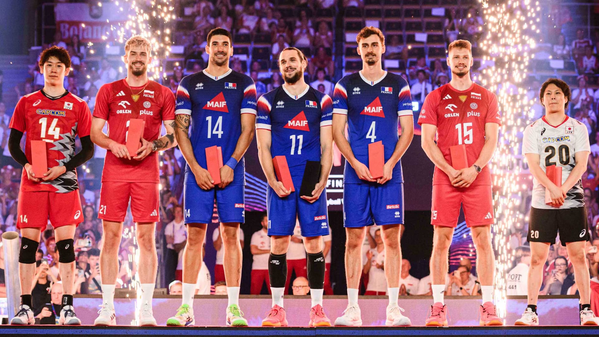 日本代表、47年ぶり銀メダル獲得…フランスに惜敗｜バレーボール