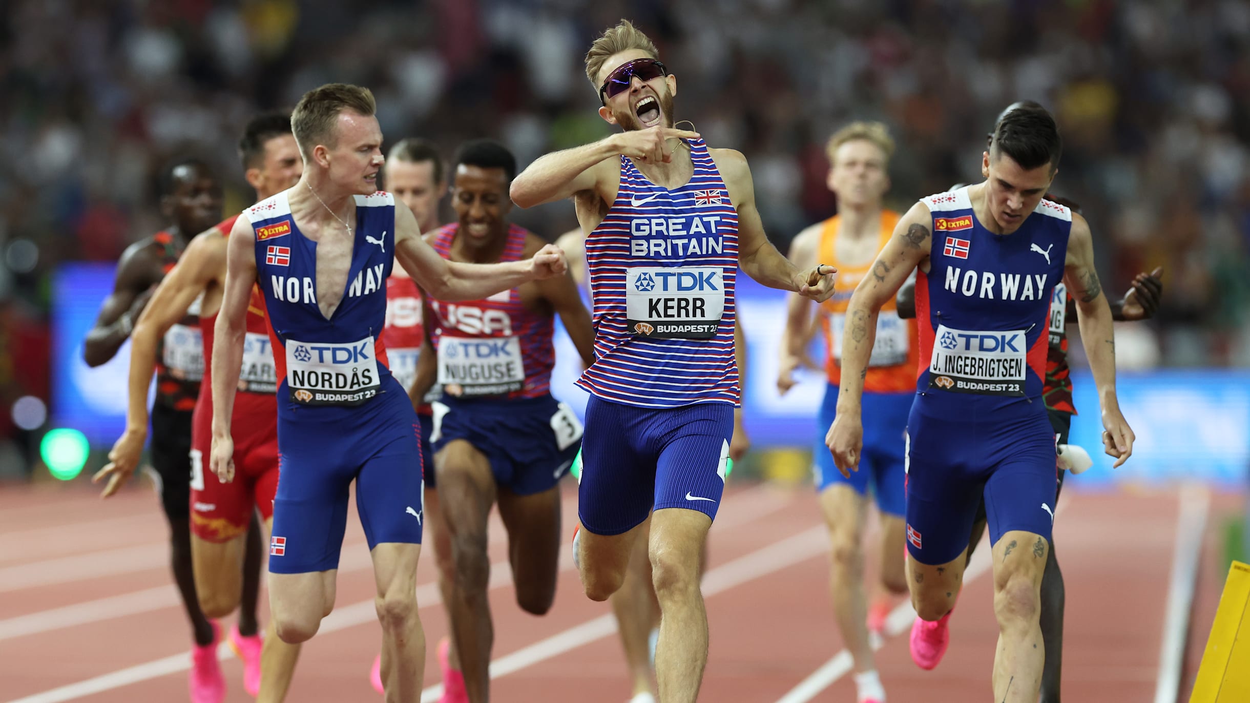 World Athletics Championships 2023: Britain's Josh Kerr stuns