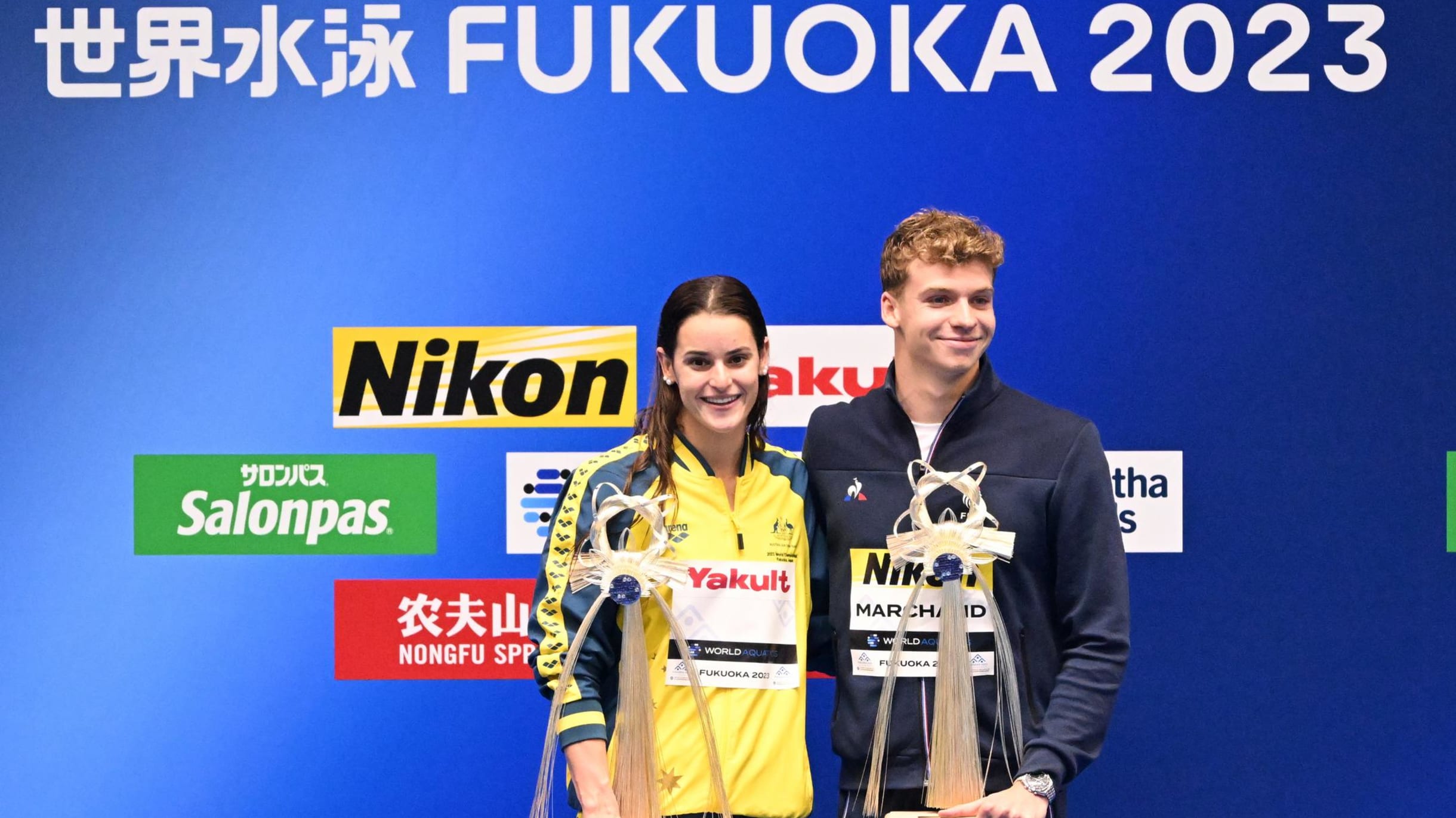 World Aquatics Championships 2023 Leon Marchand, Kaylee McKeown named top swimmers of Fukuoka 2023