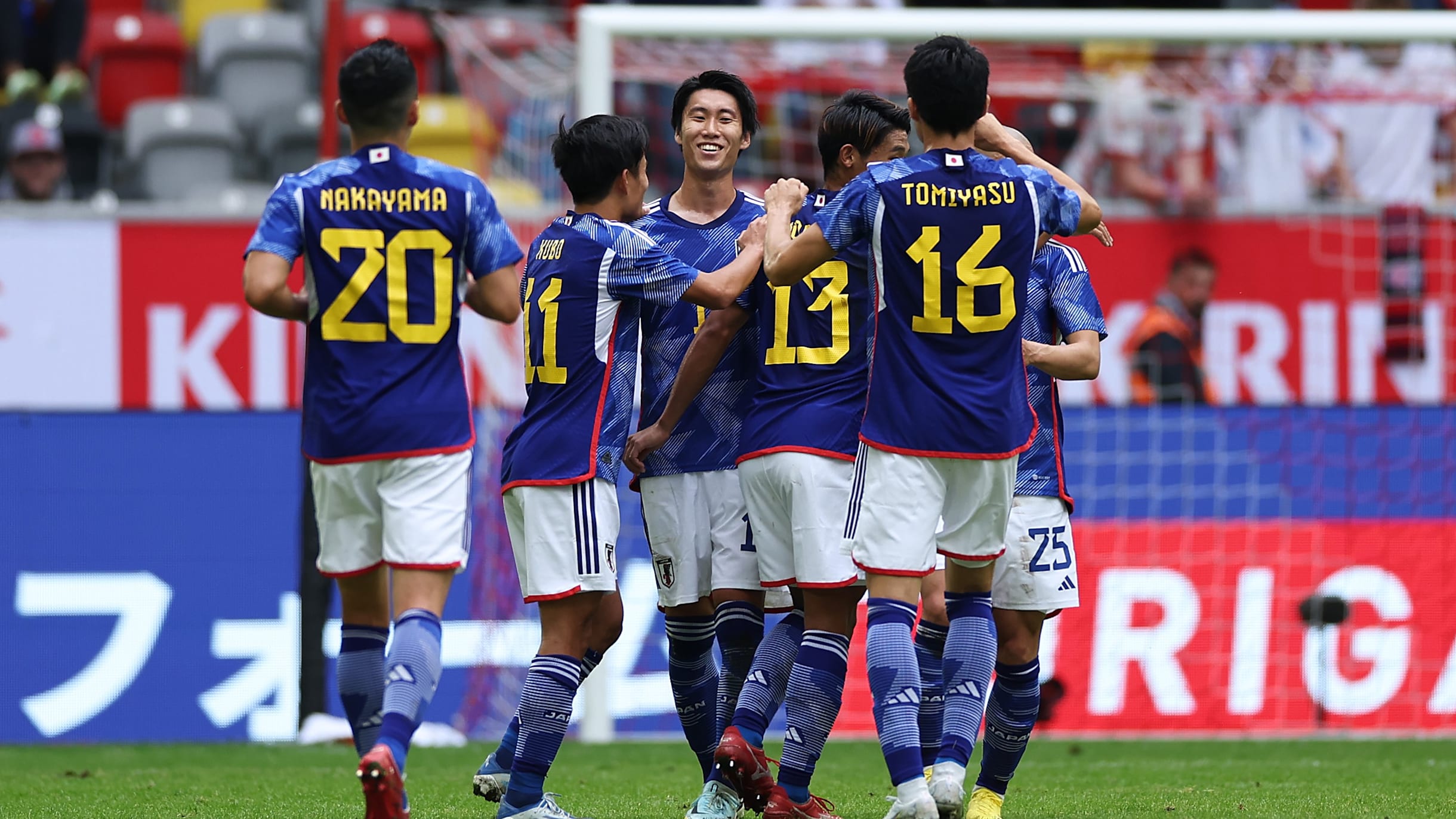 【サッカー】キリンC杯：SAMURAI BLUEがアメリカに2-0で勝利…鎌田大地と三笘薫が得点