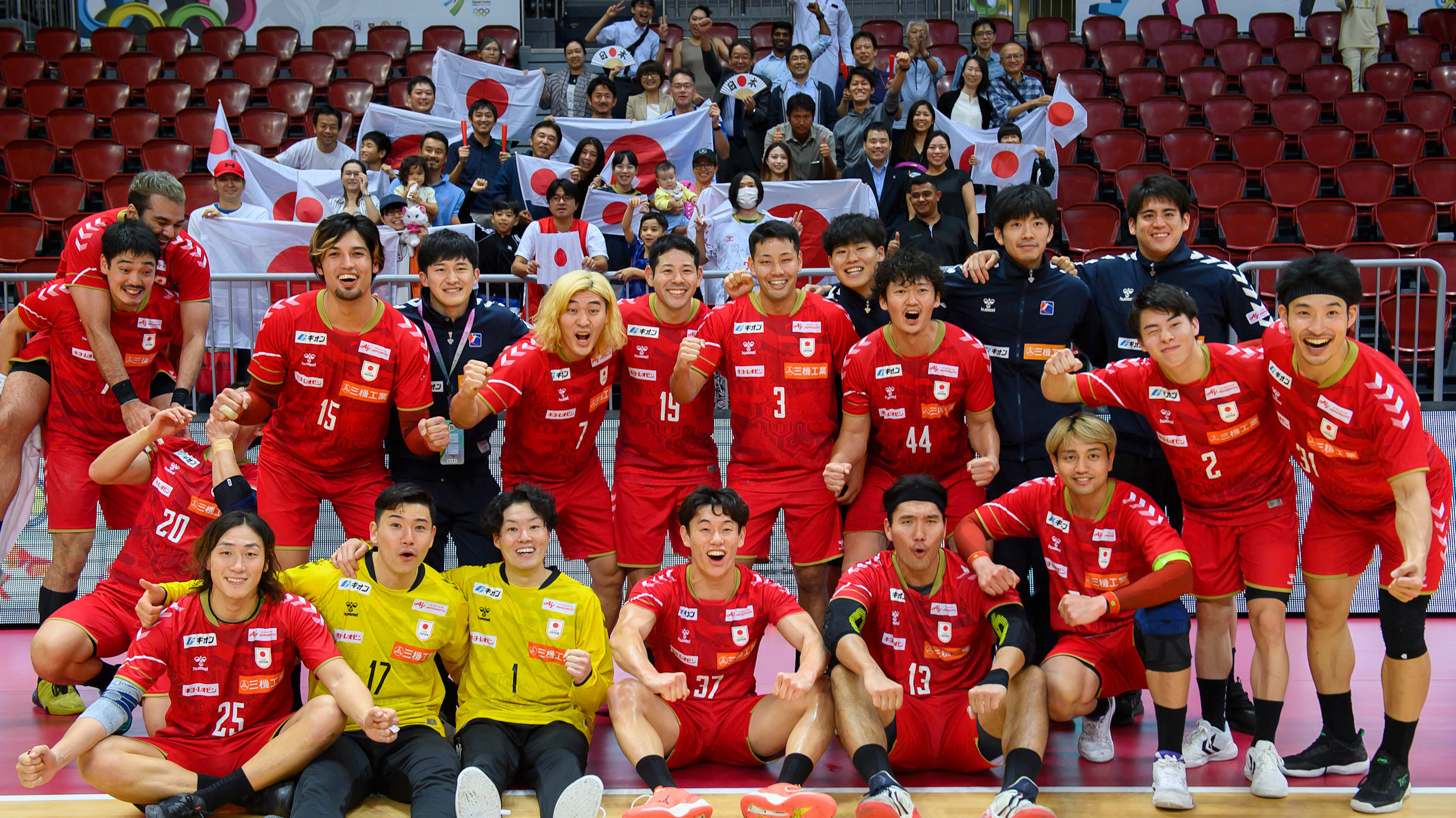 パリオリンピック 2024 ピンバッチ NOC 韓国チーム ハンドボール男子、パリ2024オリンピック出場枠獲得！ アジア予選