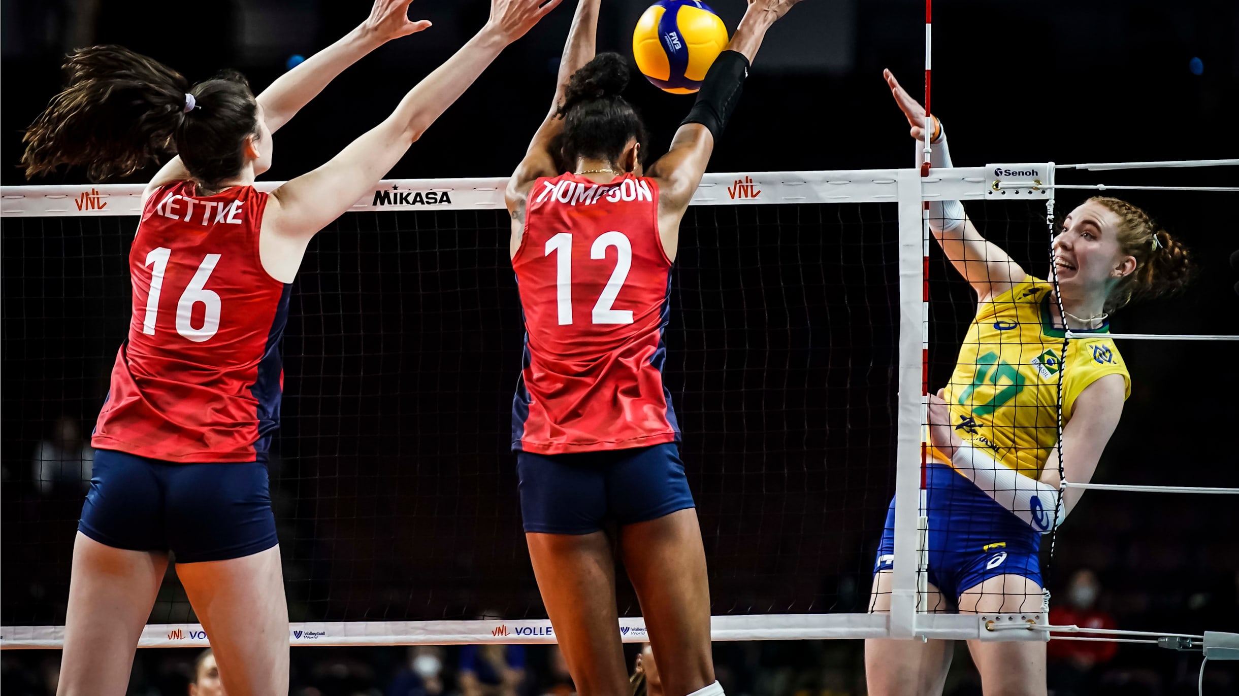 Liga das Nações de Vôlei Feminino: como assistir Brasil x Sérvia online