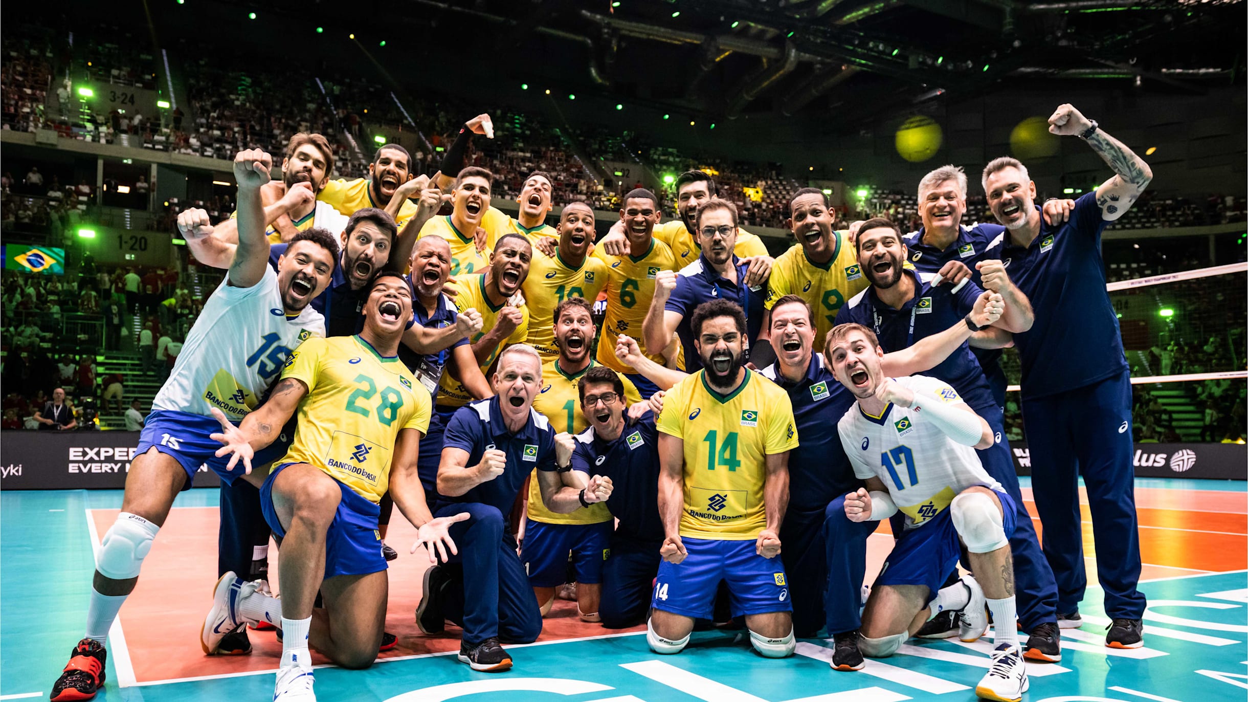 Asics seleção best sale brasileira volei