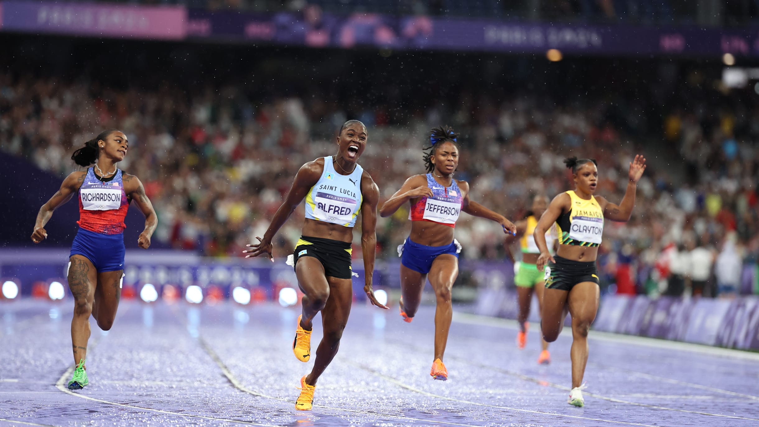 アリシアスタン 2024 Madeline Pitaya Olympic champ Julien Alfred reveals she nearly quit