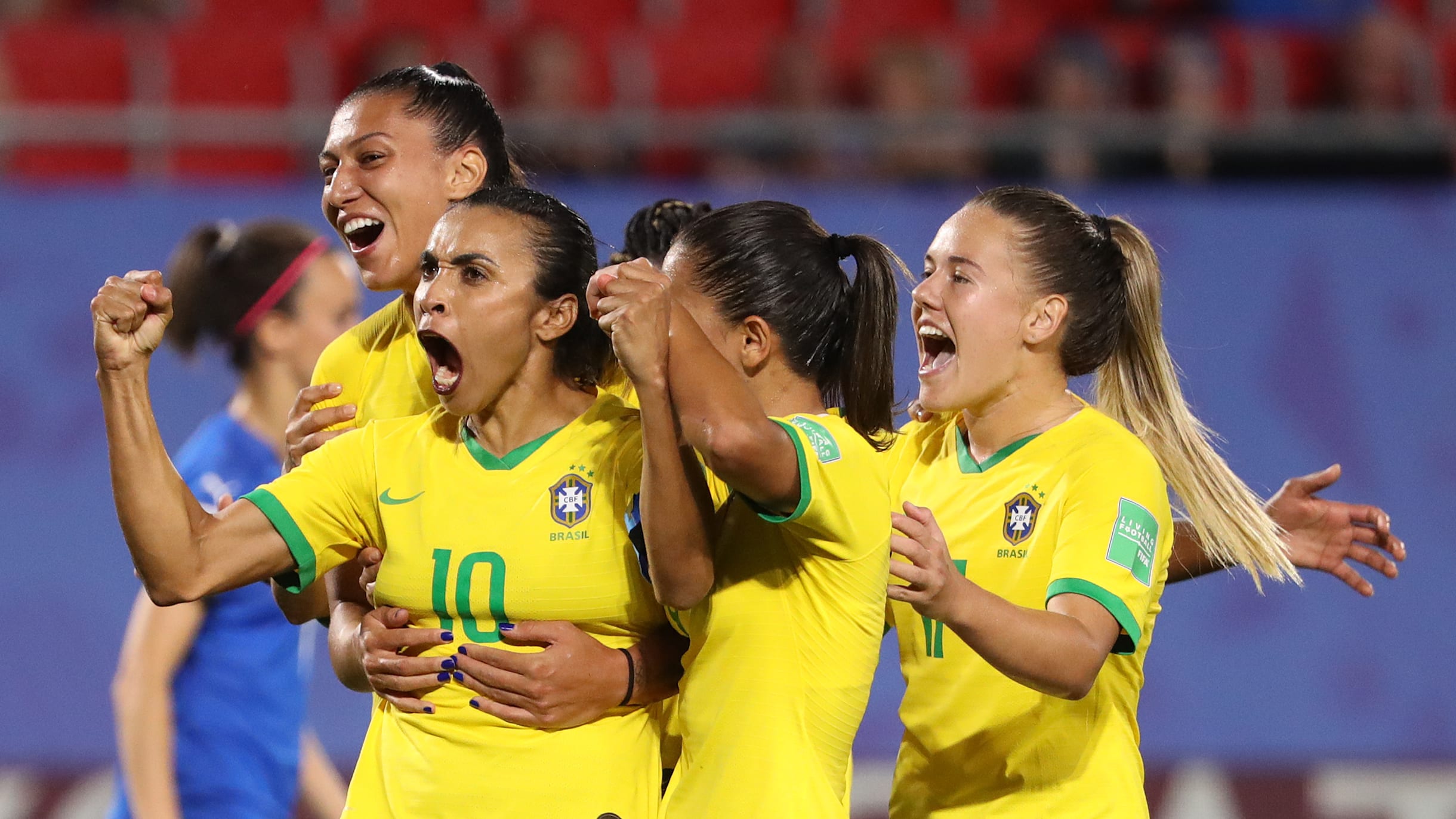 Recordes das seleções feminina e masculina do Brasil - Marta e