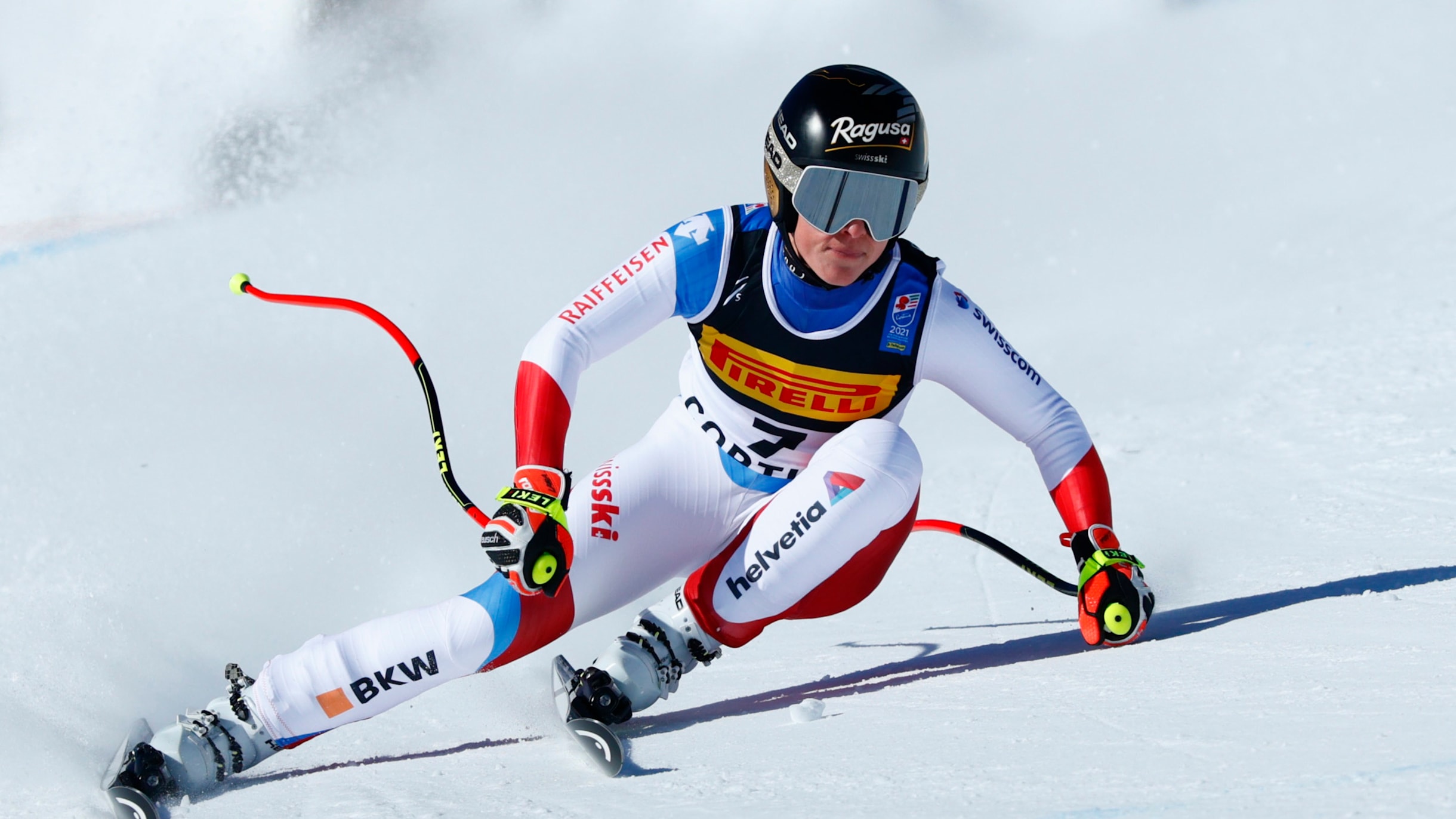 31) Switzerland's Lara Gut-Behrami wins women's super-G, while