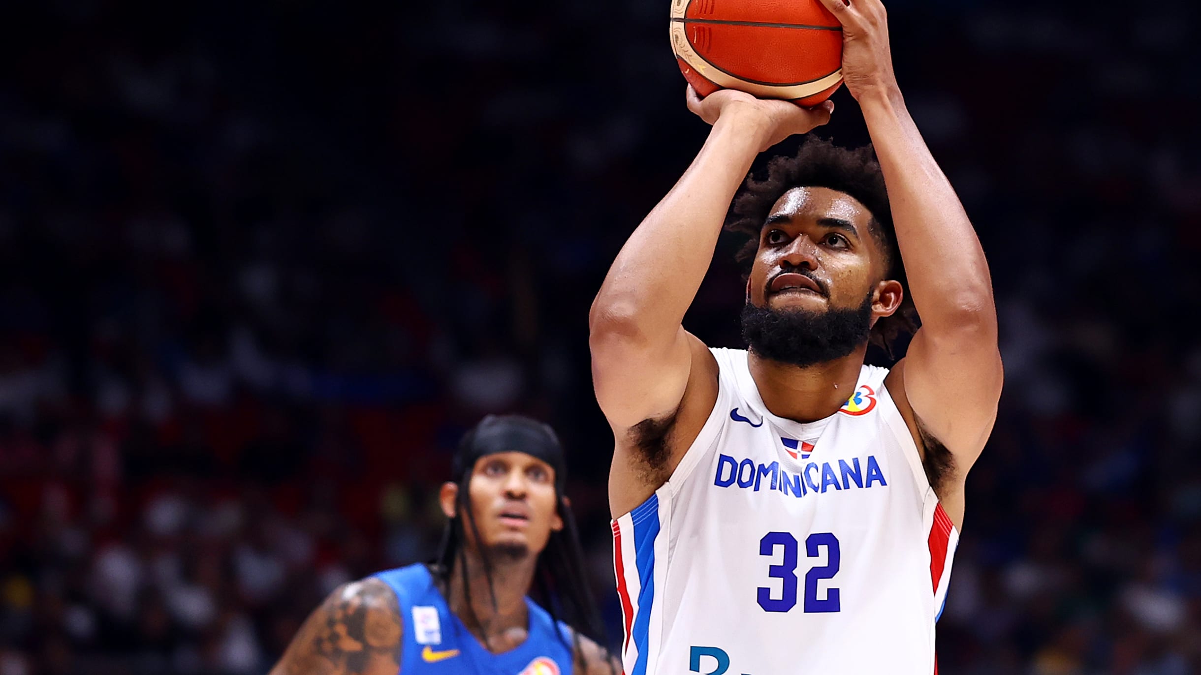 FIBA World Cup 2023 Karl Anthony Towns Dominican Republic defeat Philippines 87 81 in Group A