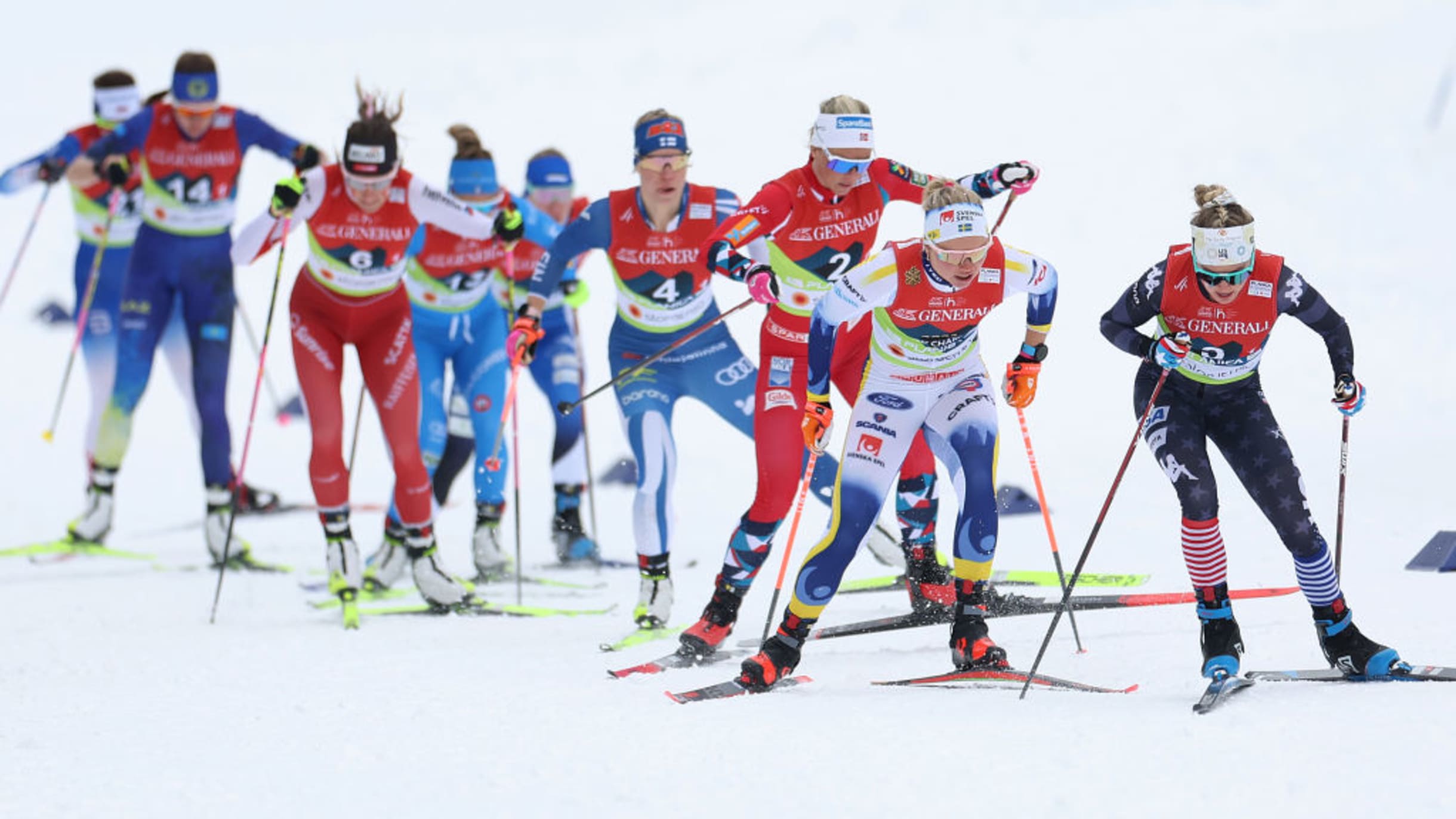 Лыжные гонки в России и мире: новости, видео, результаты на сегодняшний день / TELESPORT