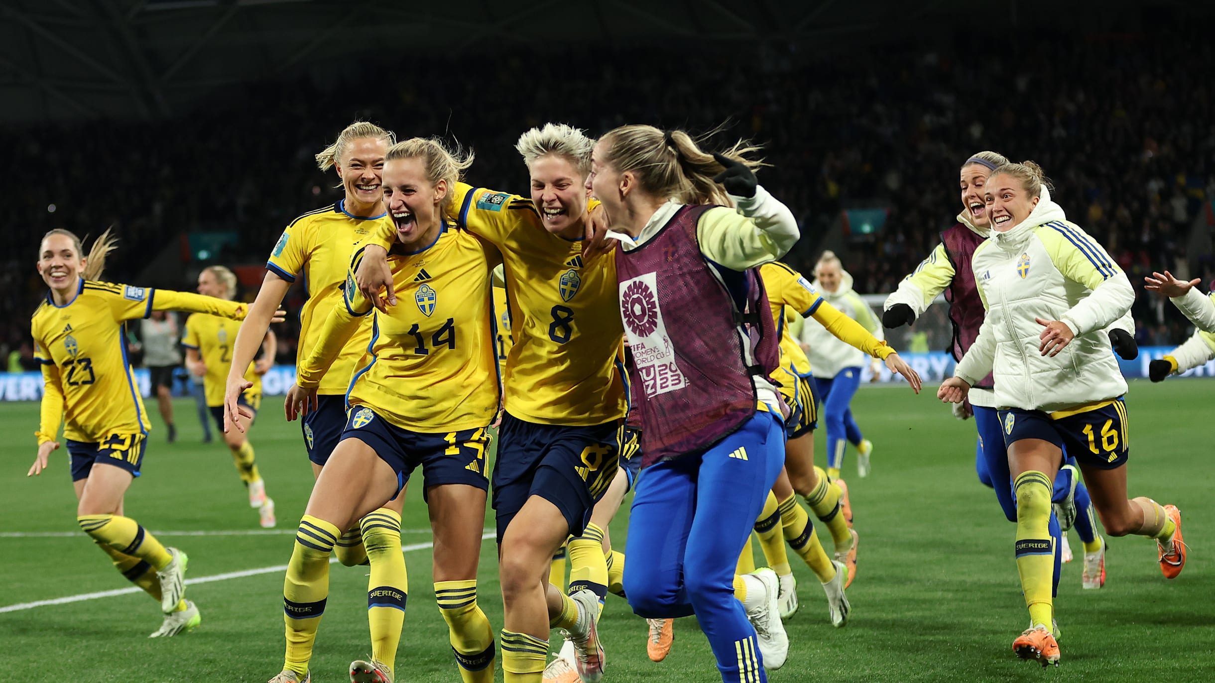 FIFA Womens World Cup 2023 Sweden progress to quarter-finals with dramatic penalty shoot-out win over USWNT