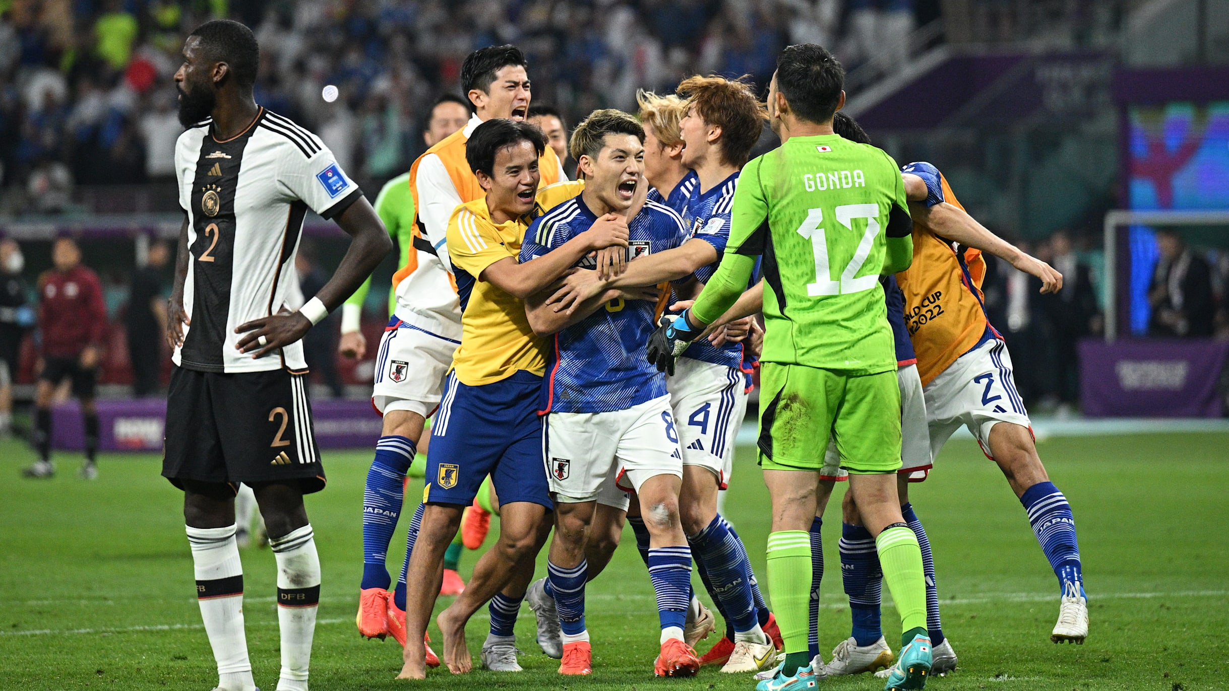 2022 カタールW杯｜ドイツ × 日本（紙チケット）森保JAPAN