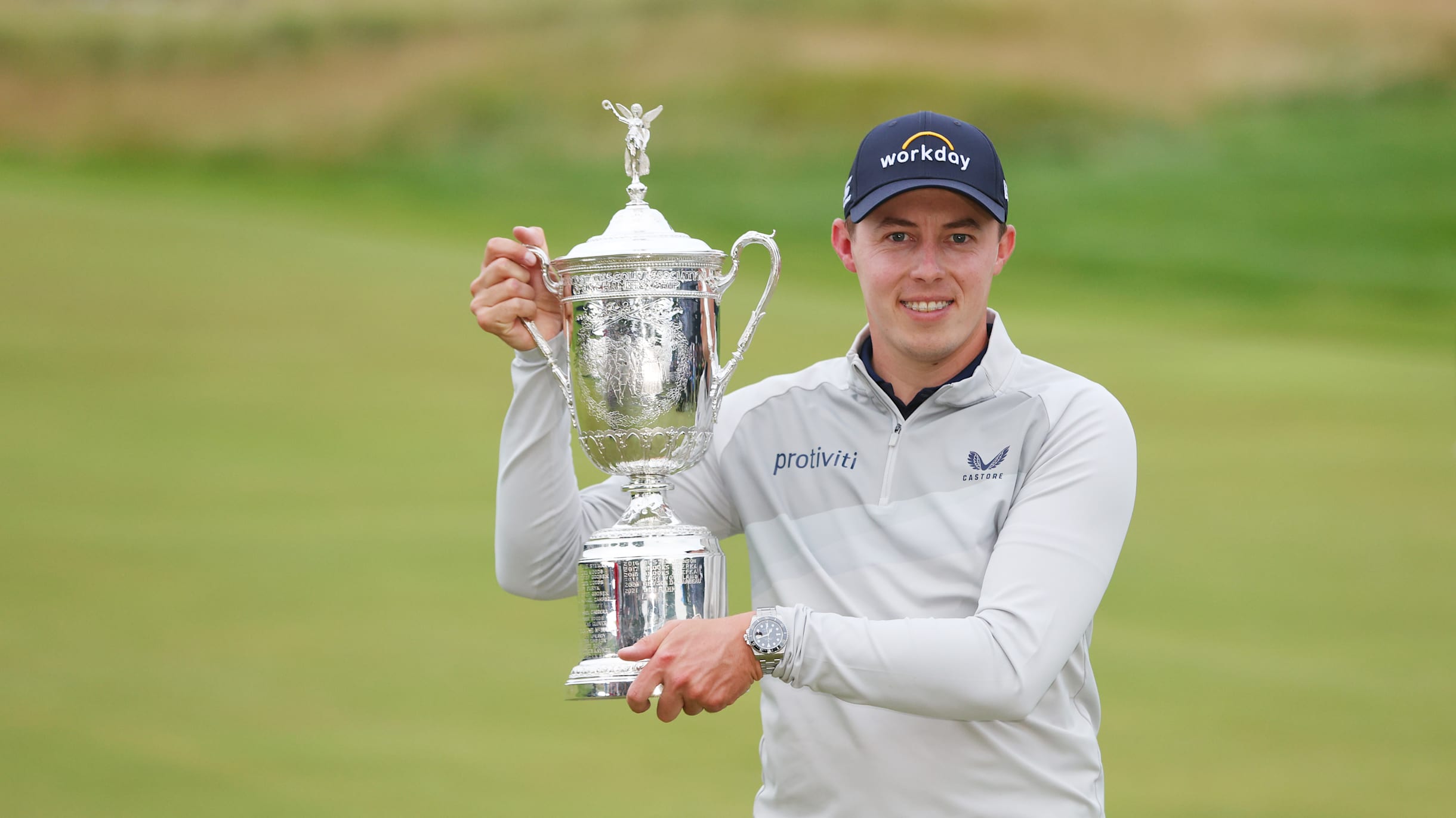 Matt Fitzpatrick's clothing and apparel at the 2022 U.S. Open