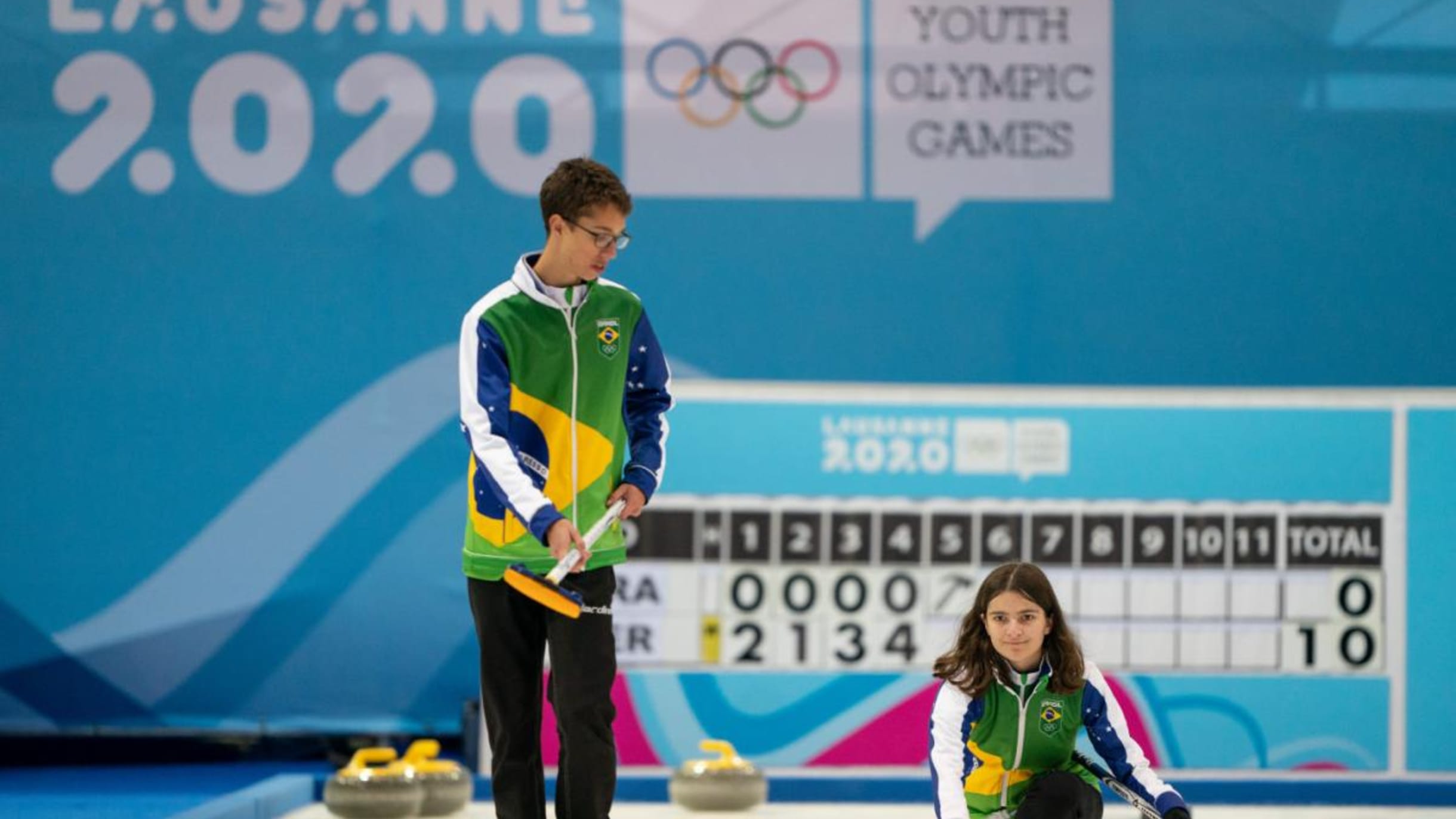 Equipe mista de curling do Brasil encerra participação em Gangwon 2024 com  saldo positivo