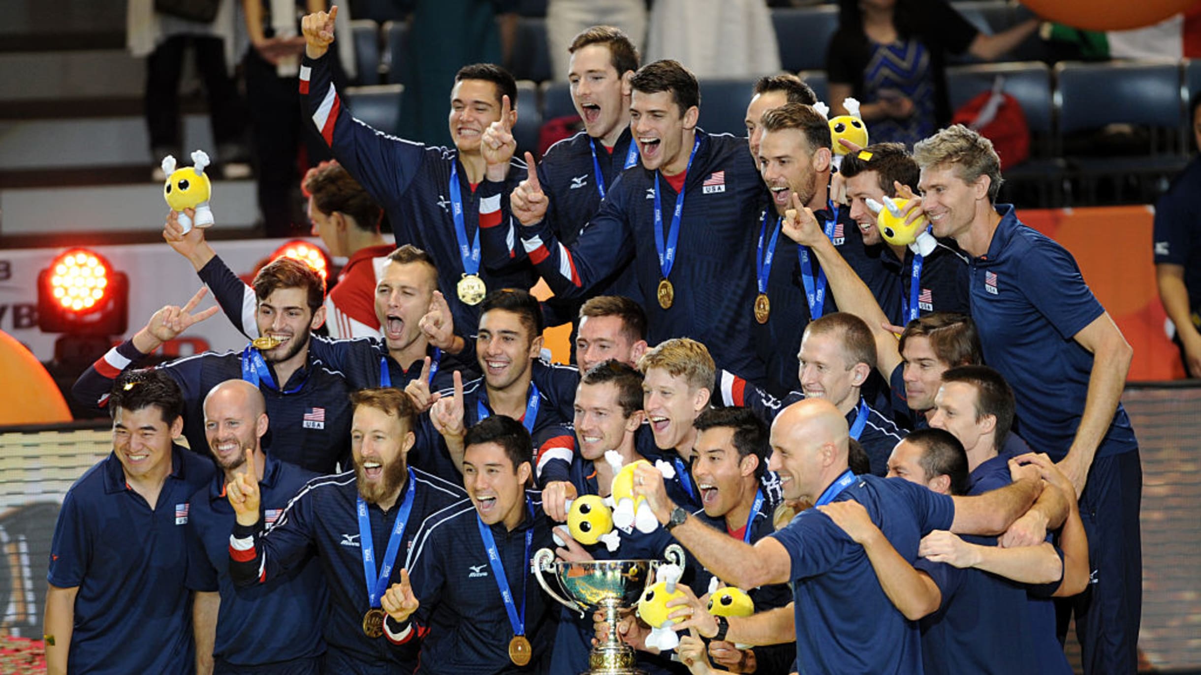 FIVB Volleyball Men's World Championship Trophy, Volleyball trophy