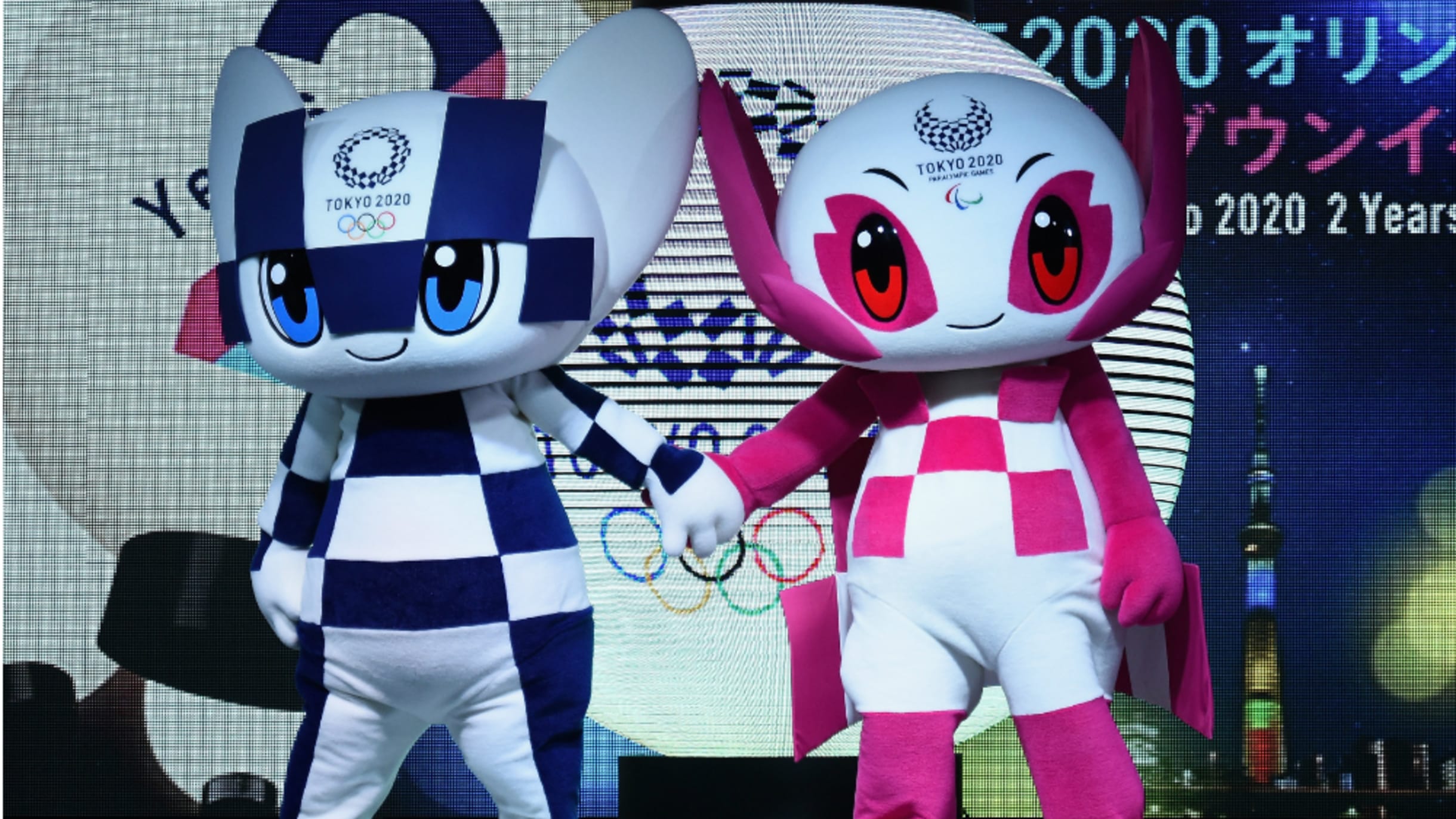東京五輪のマスコット大使は「ミライトワ」。「ゆるキャラ」は