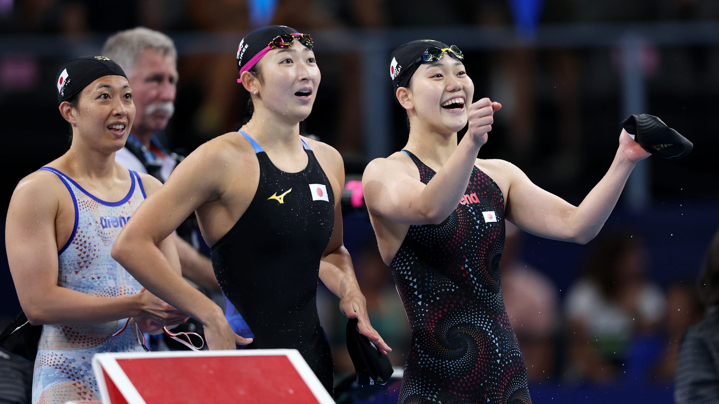 日本が女子4×100mメドレーリレーで決勝進出…男子は予選敗退丨