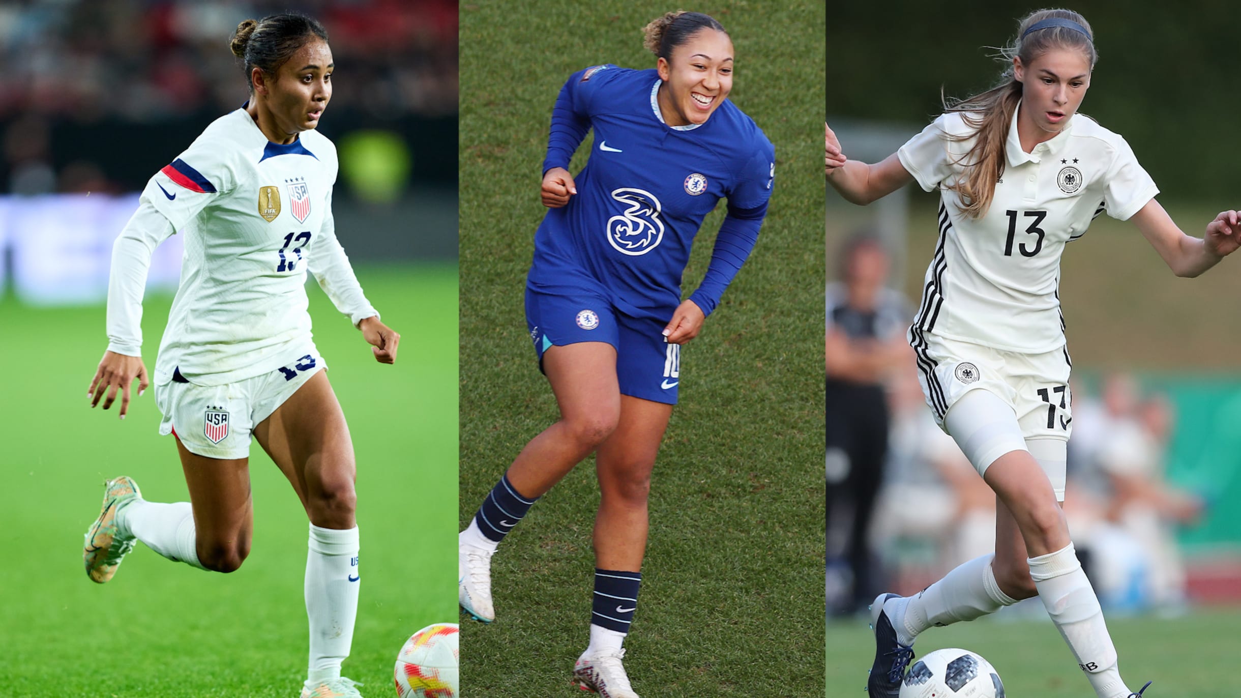 Top 10 rising stars to watch at the FIFA Women's World Cup 2023: Jule  Brand, Lauren James, Melchie Dumornay, Linda Caicedo and Co.