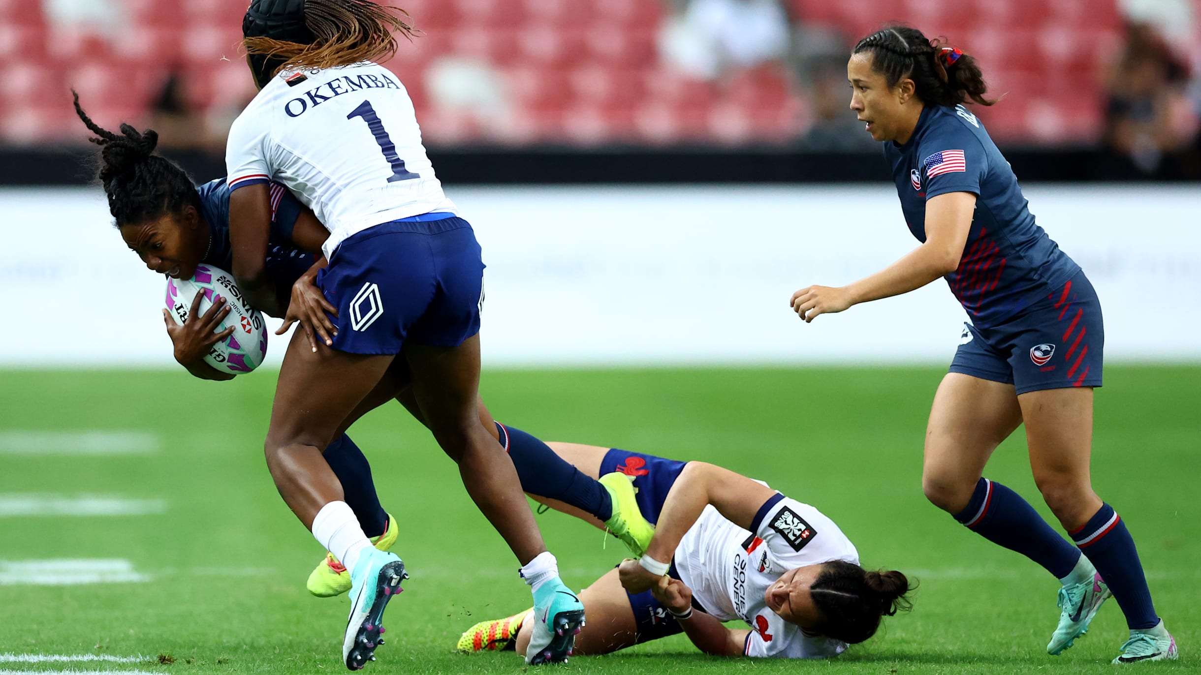 20 Cartes équipe USA Rugby Féminin - Jeux Olympiques 2024 - Topps NOW - #7