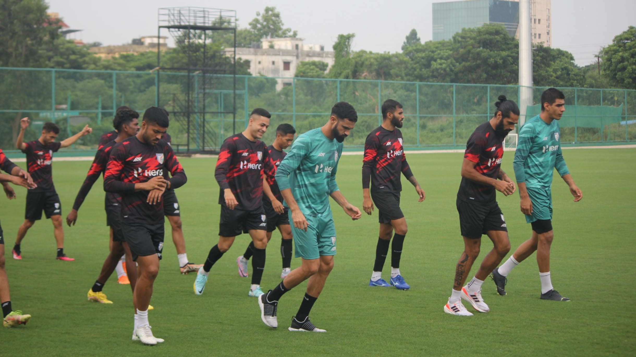 Indian Football Team Training Session, India Vs Vanuatu