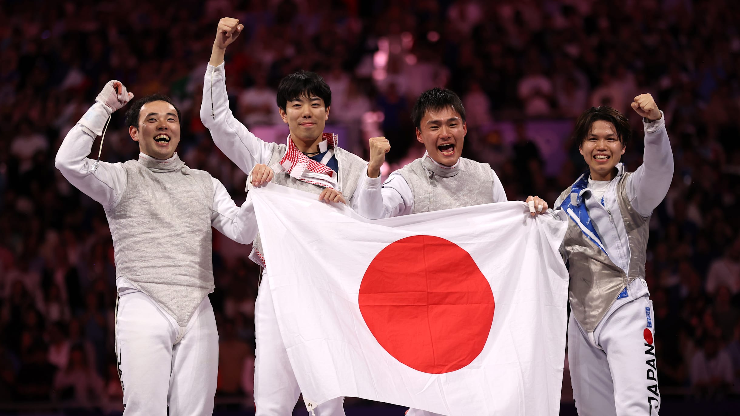 男子フルーレ団体3大会ぶりのメダル、悲願の金！パリ2024フェンシング
