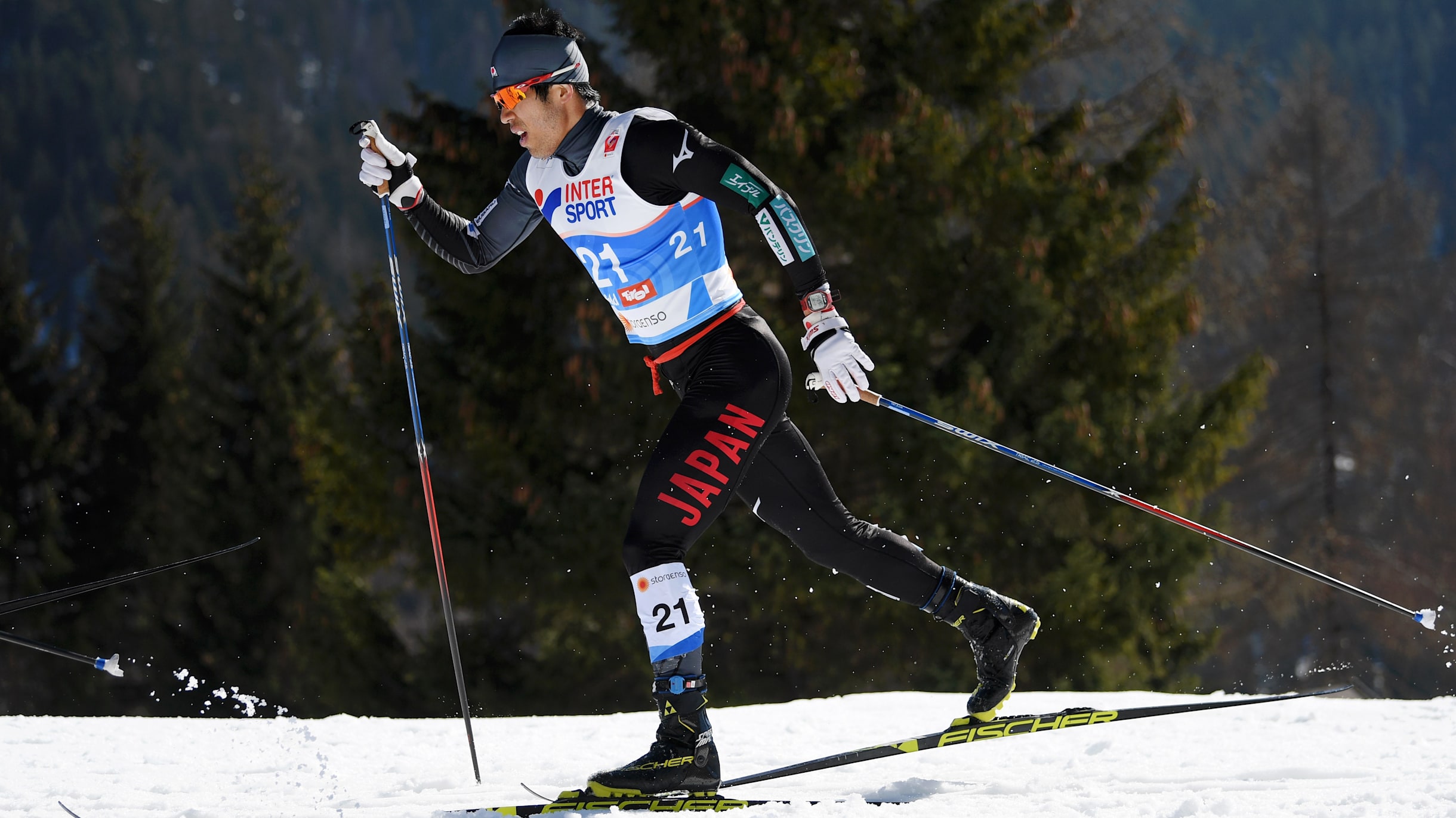 ノルディックスキー世界選手権、男子30kmスキーアスロンで吉田圭 ノルディックスキー世界選手権、男子30kmスキーアスロンで吉田圭