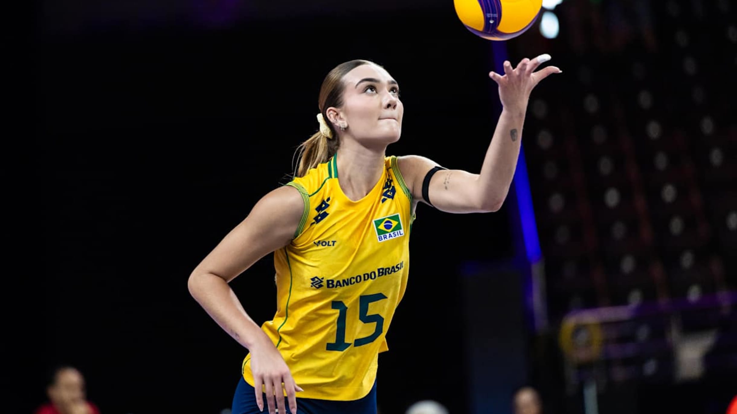 Imagem ilustrativa sobre Drama na VNL: Brasil perde invencibilidade para a Alemanha e Julia Bergmann aparece no Top 5
